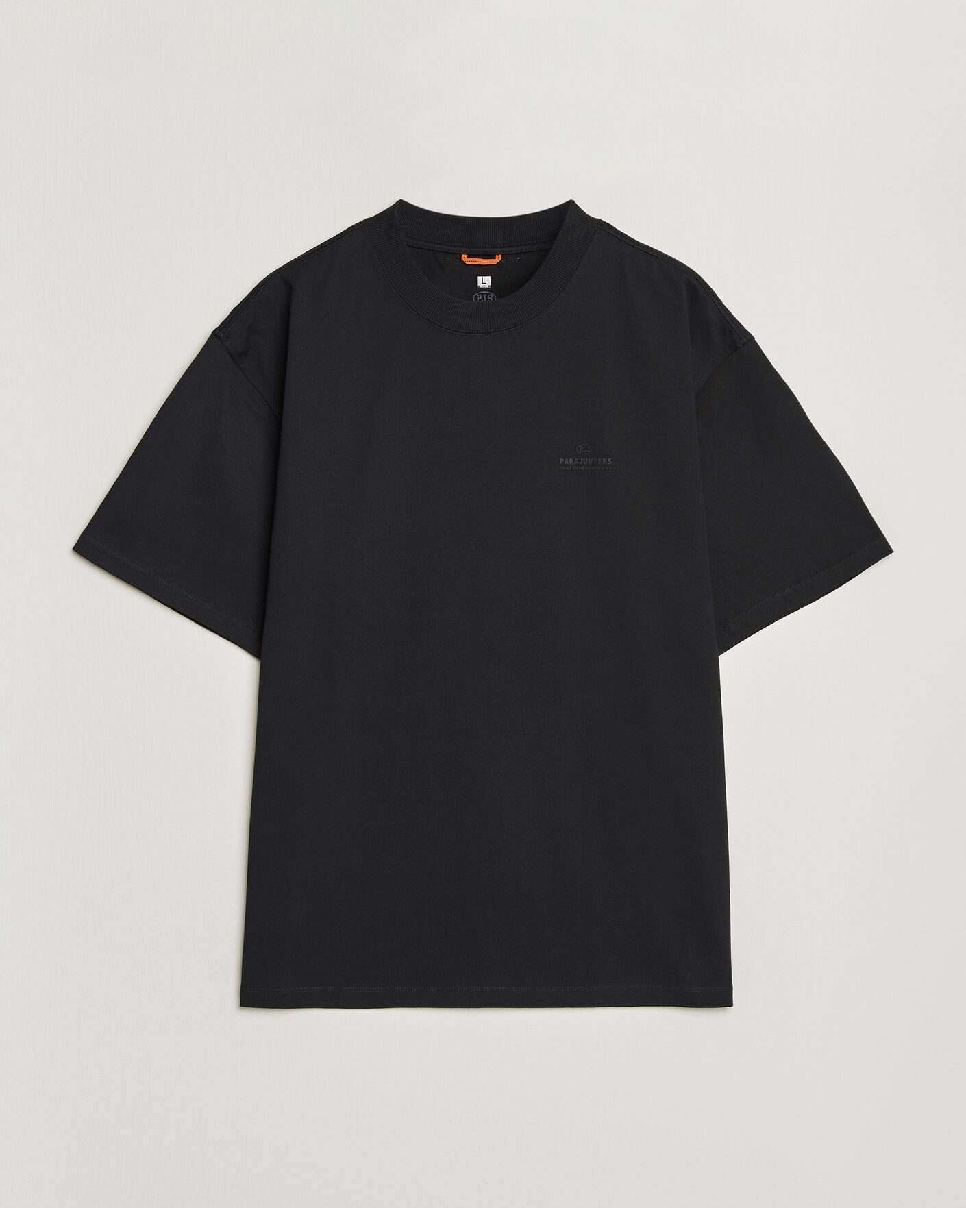 Herre | T-Shirts | Parajumpers | Reg Compact Jersey T-Shirt Black