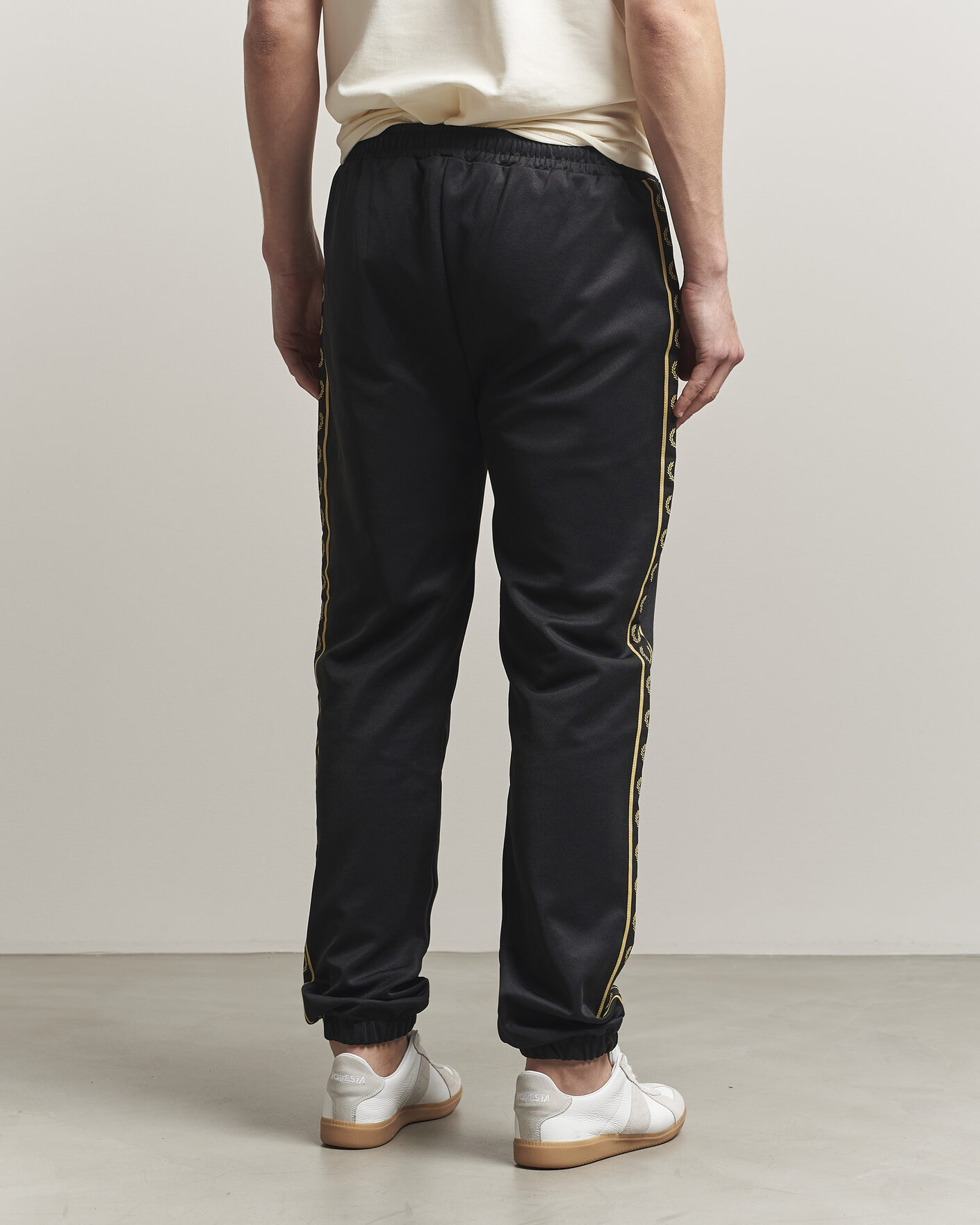 Herre | Bukser | Fred Perry | Taped Track Pants Black