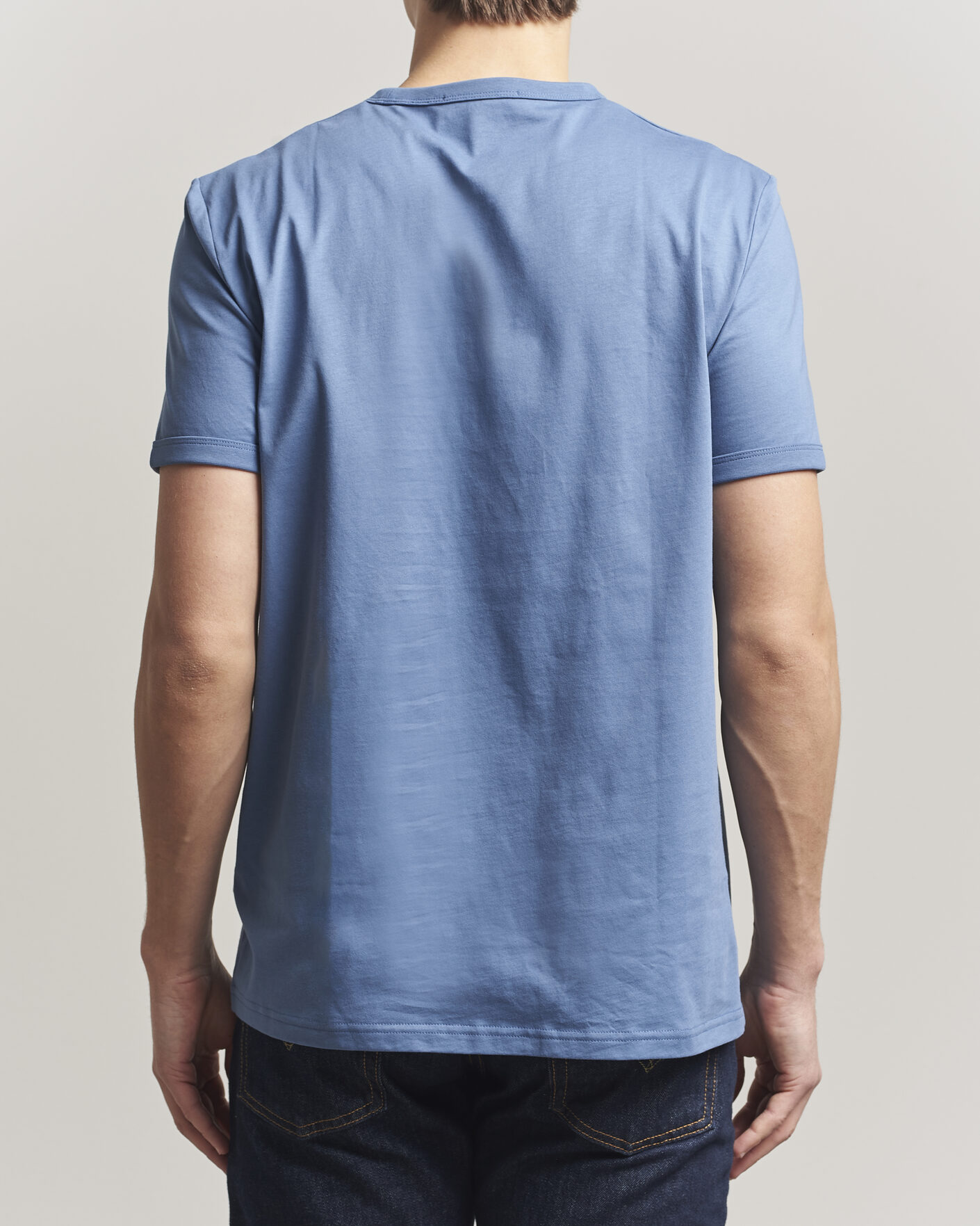 Herre | T-Shirts | Fred Perry | Ringer T-Shirt Ace Blue
