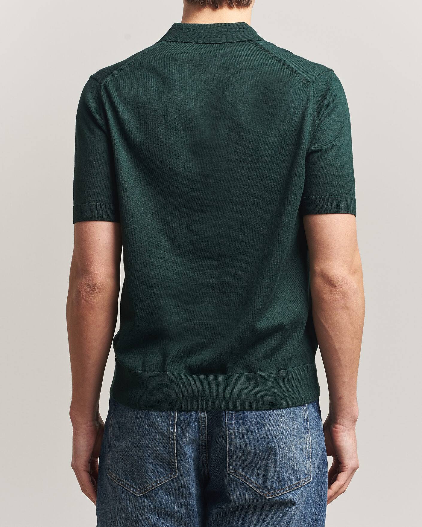 Herre | Pikéer | Fred Perry | Cotton Knitted Polo Grassroots Green