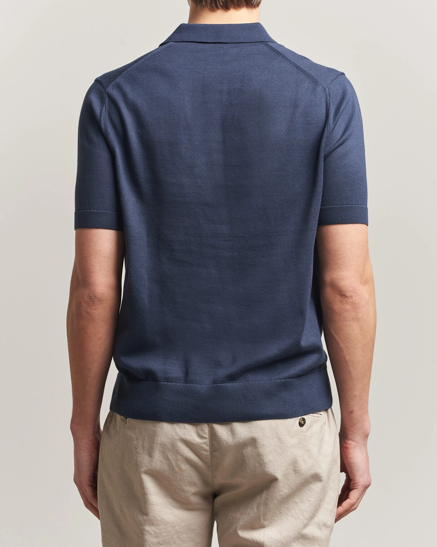 Herre | Pikéer | Fred Perry | Cotton Knitted Polo Dark Airforce