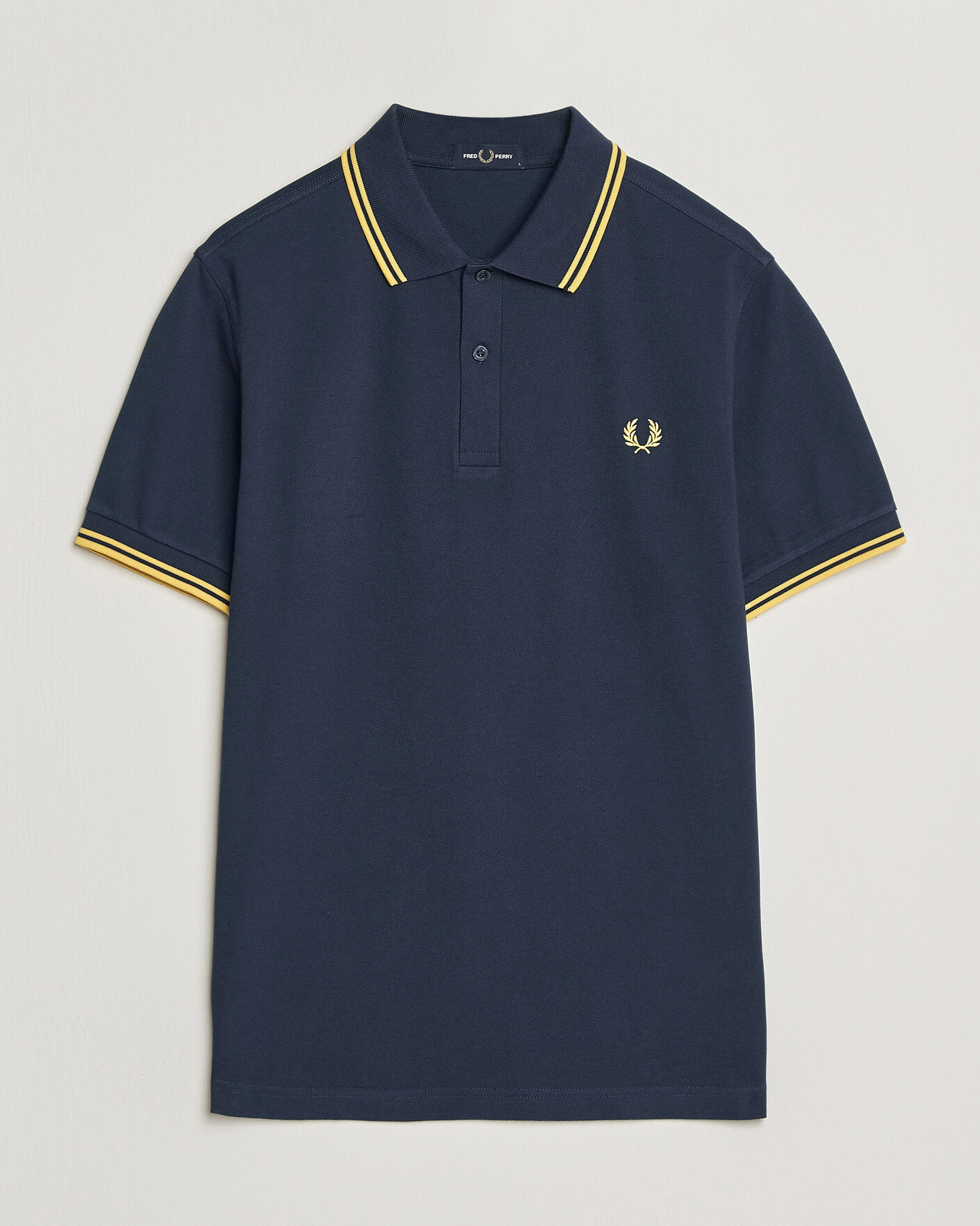 Herre | Pikéer | Fred Perry | Twin Tipped Polo Shirt Tennis Blue