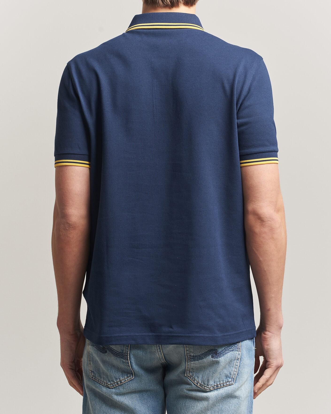 Herre | Pikéer | Fred Perry | Twin Tipped Polo Shirt Tennis Blue