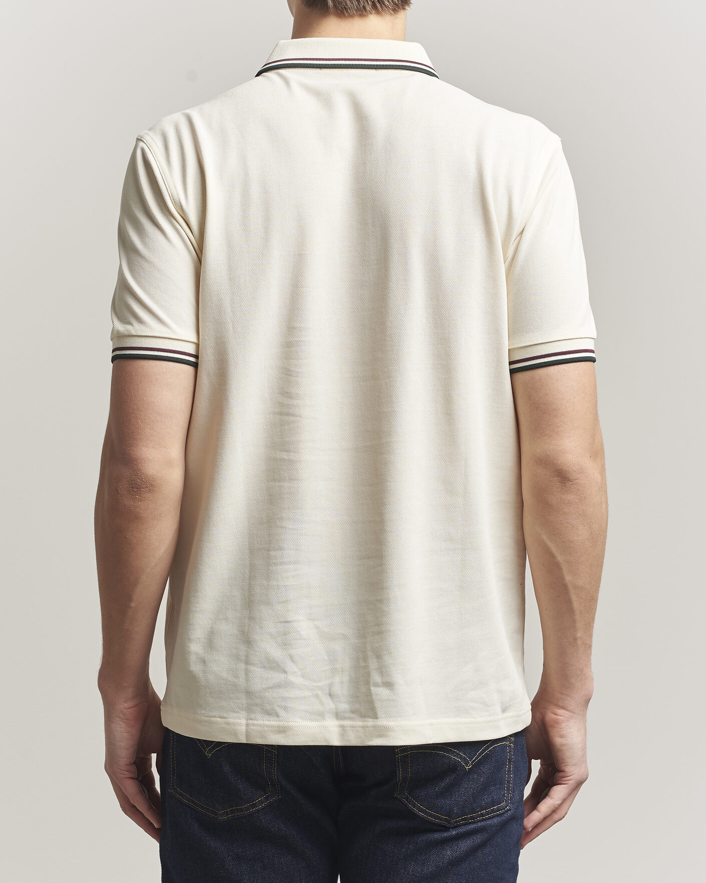 Herre | Pikéer | Fred Perry | Twin Tipped Polo Shirt Ecru