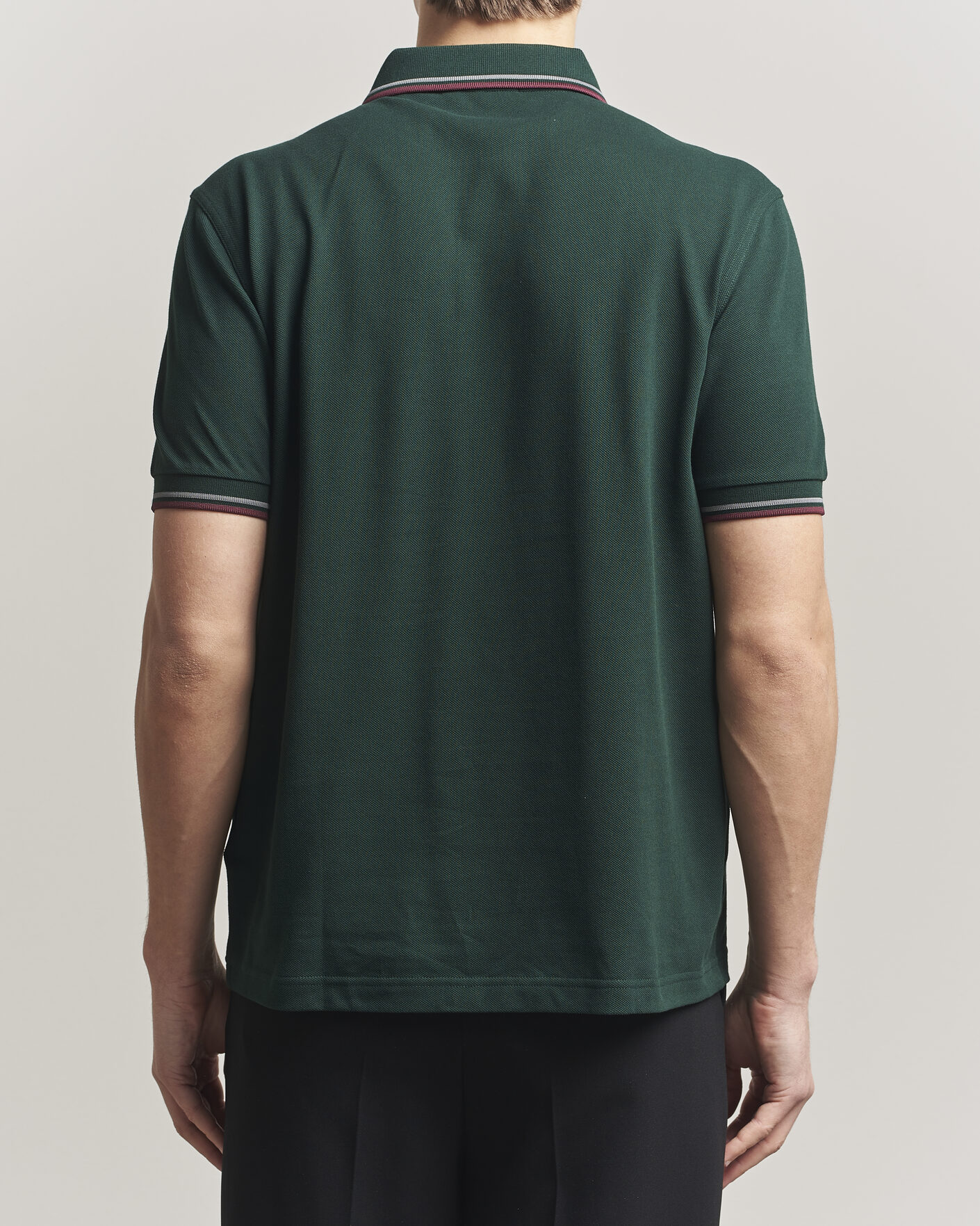Herre | Pikéer | Fred Perry | Twin Tipped Polo Shirt Grassroots Green