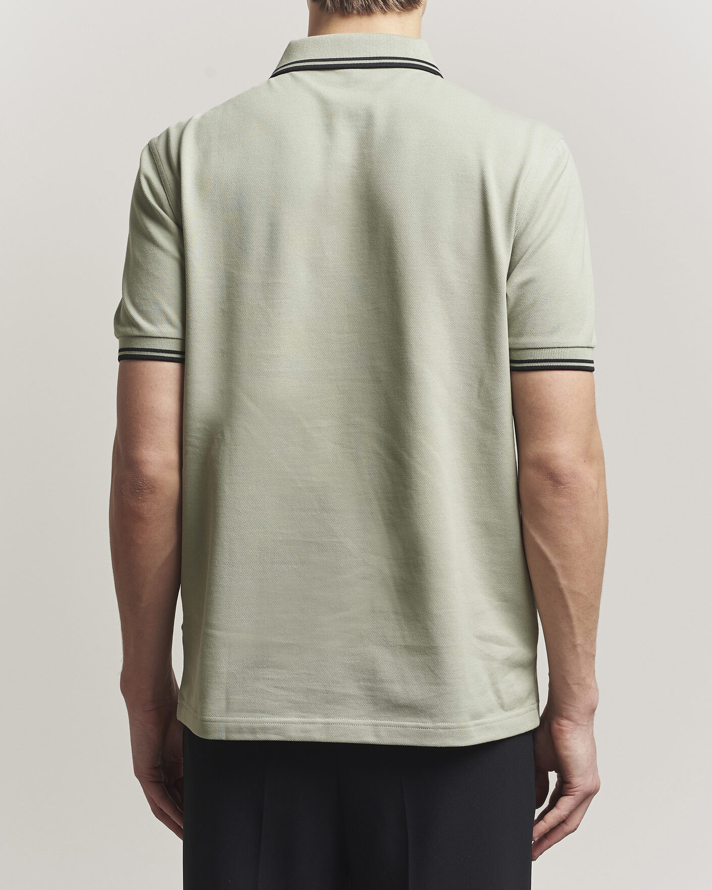 Herre | Pikéer | Fred Perry | Twin Tipped Polo Shirt Seagrass Green