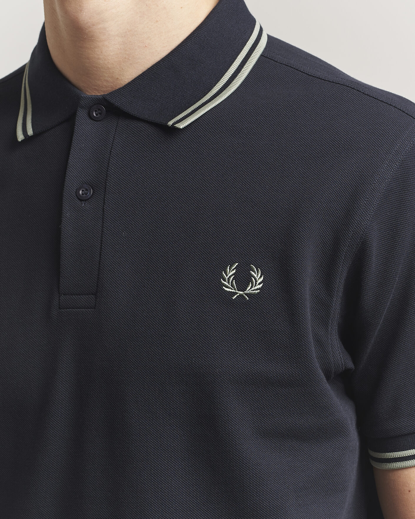 Herre | Pikéer | Fred Perry | Twin Tipped Polo Shirt Navy
