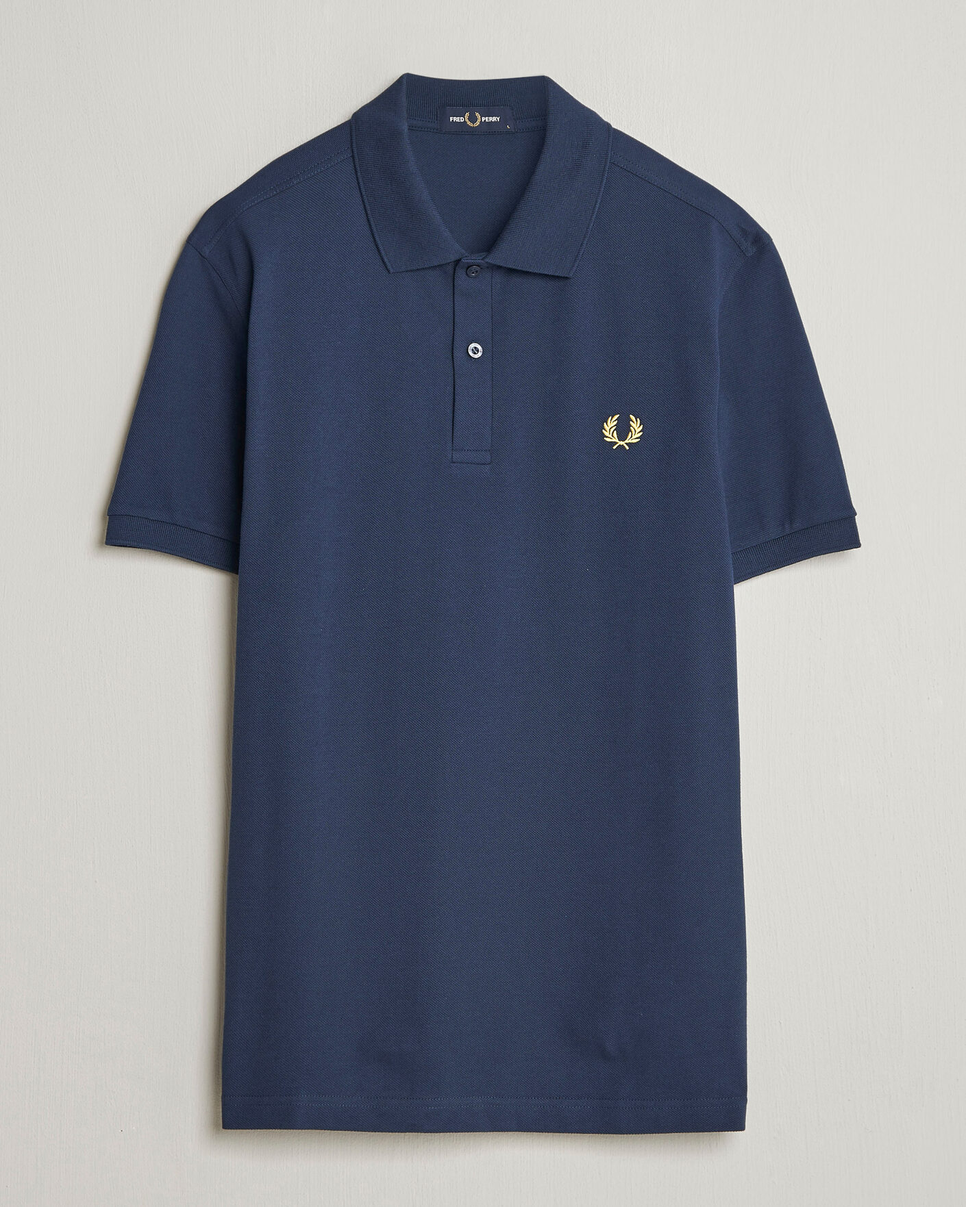 Herre | Pikéer | Fred Perry | Plain Polo Tennis Blue