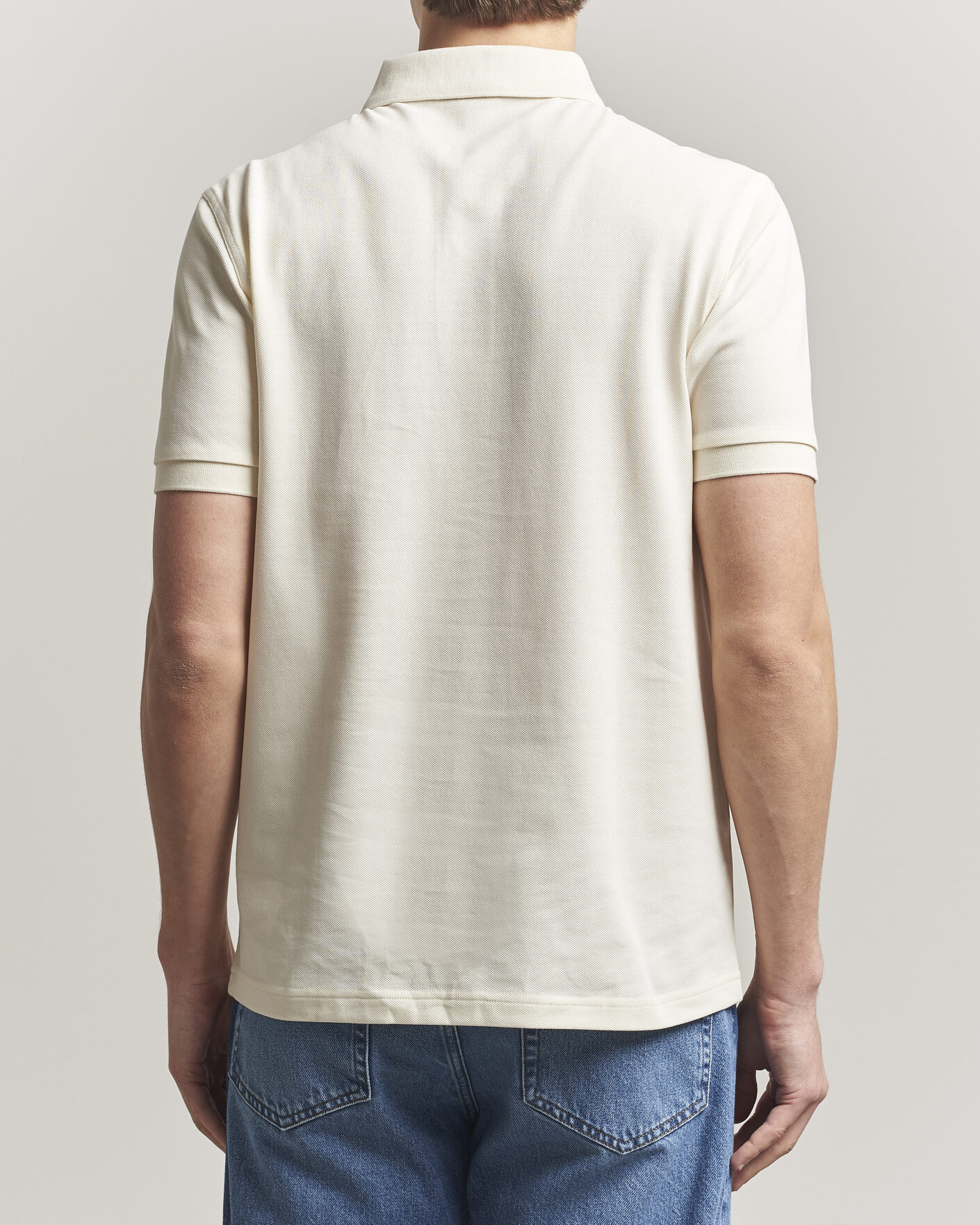 Herre | Pikéer | Fred Perry | Plain Polo Ecru