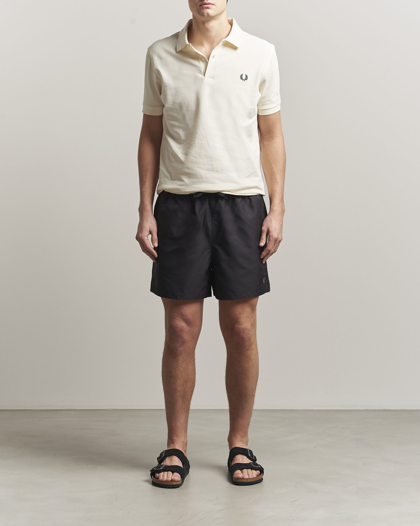 Herre | Badeshorts | Fred Perry | Classic Swimshorts Black