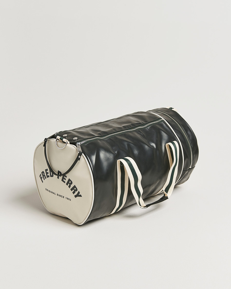 Herre | Vesker | Fred Perry | Classic Barrel Bag Grassroots Green/Ecru