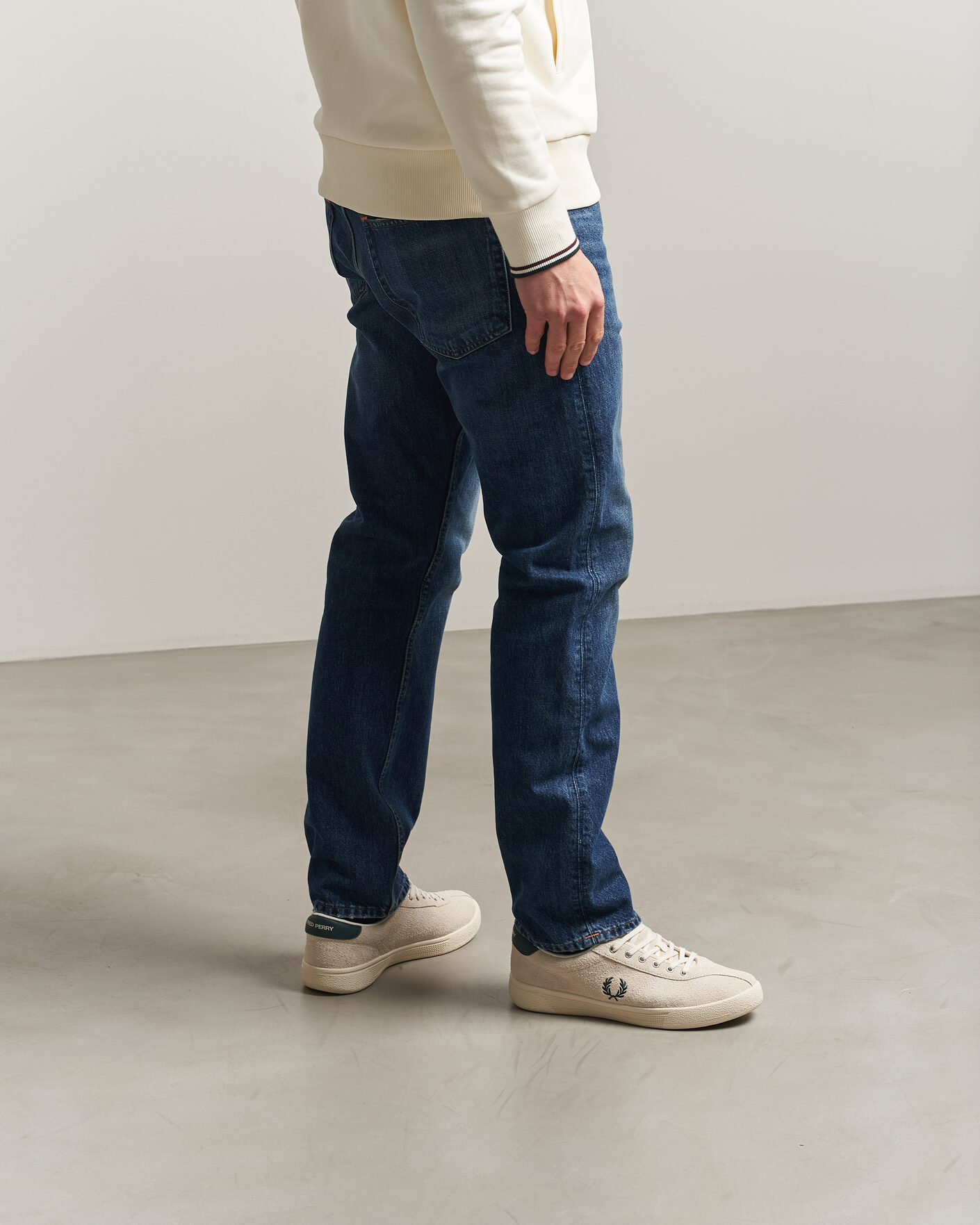 Herre | Sneakers | Fred Perry | Tennis Suede Sneaker Ecru