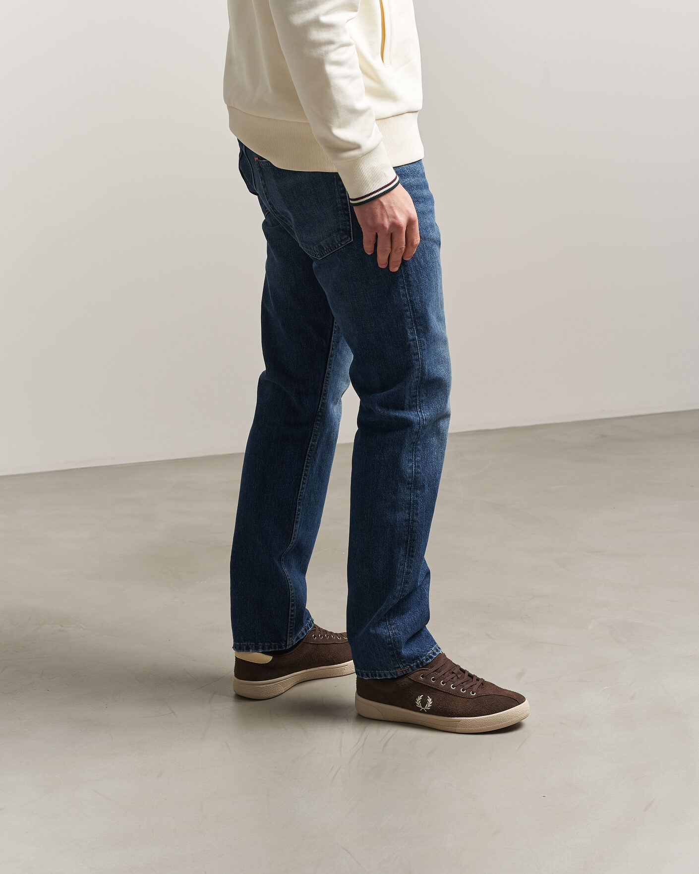 Herre | Sneakers | Fred Perry | Tennis Suede Sneaker Burnt Tobacco