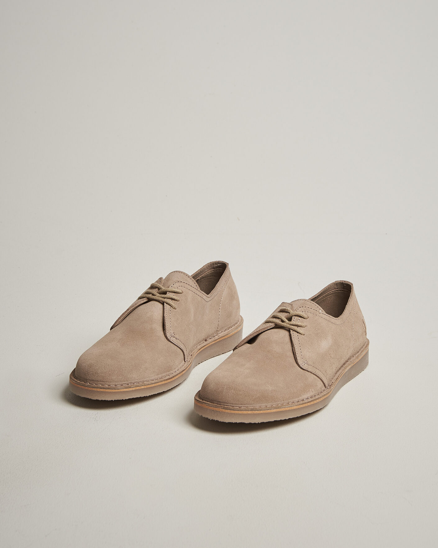 Herre | Derbys | Fred Perry | Linden Suede Derby Driftwood