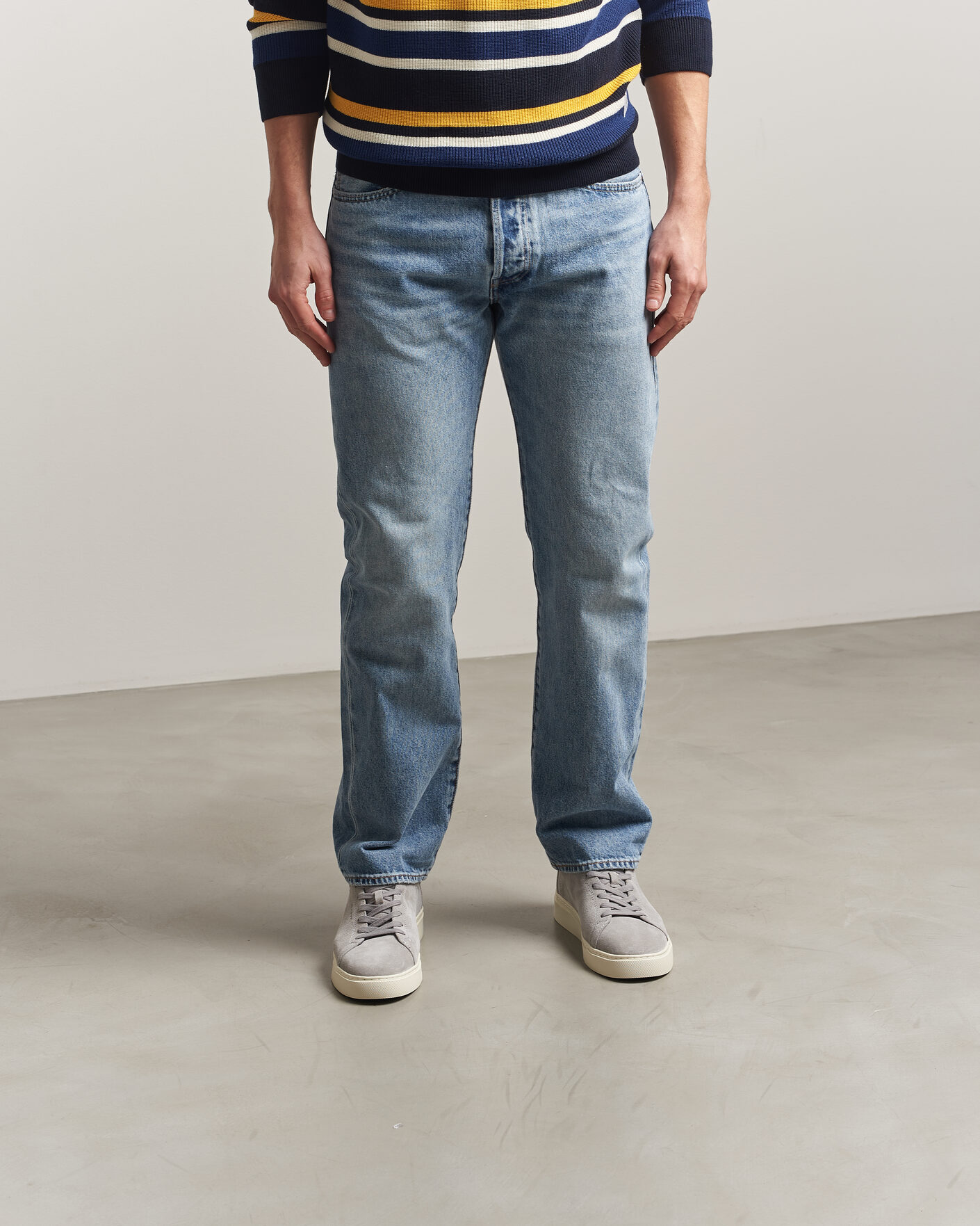 Herre | Sneakers | GANT | Mc Julien Suede Sneaker Light Grey