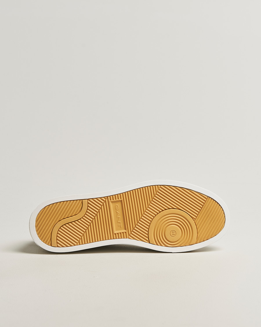 Herre | Sneakers | GANT | Mc Julien Leather Sneaker White/Dark Tan