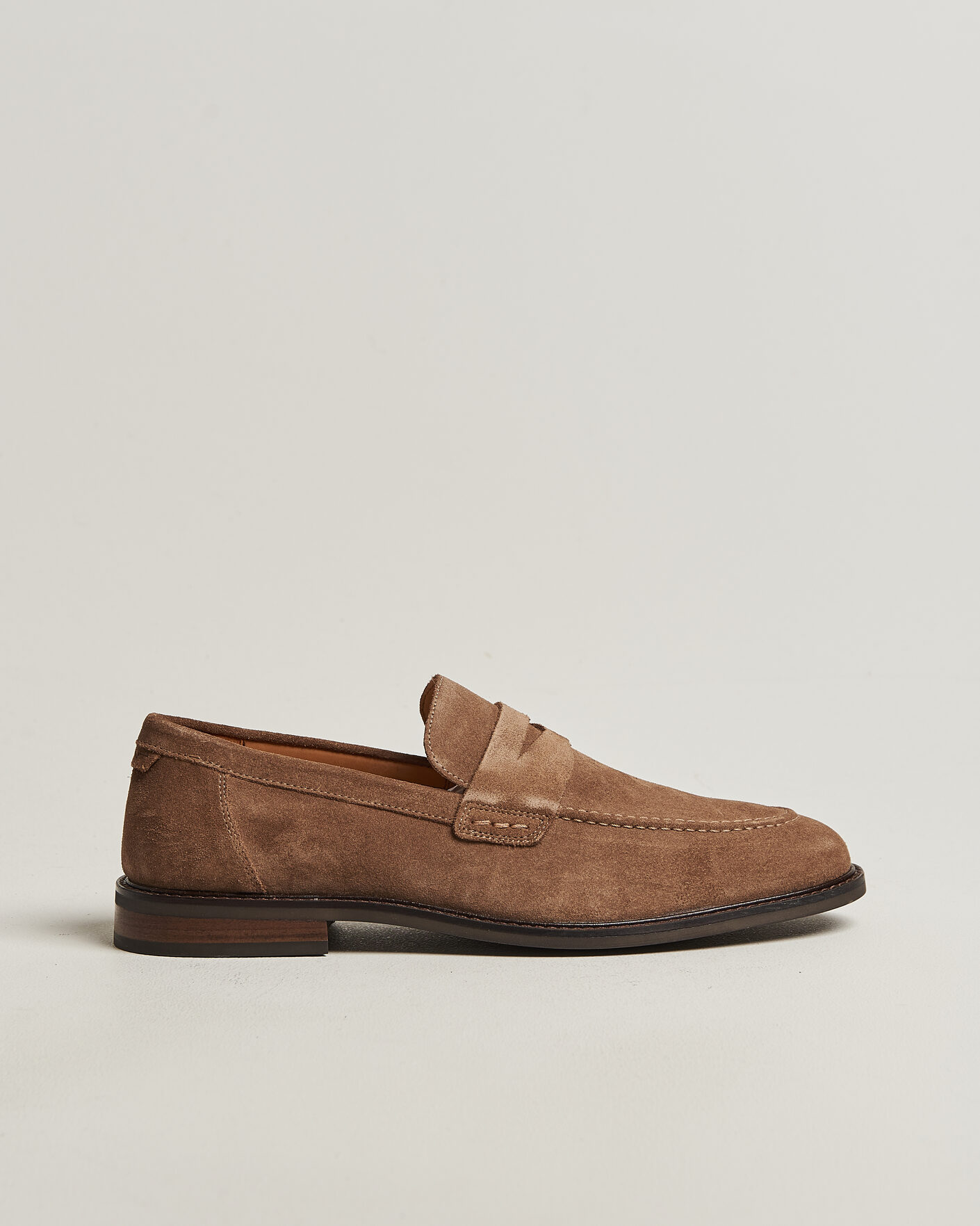 Herre | Loafers | GANT | Lozham Suede Loafer Warm Khaki