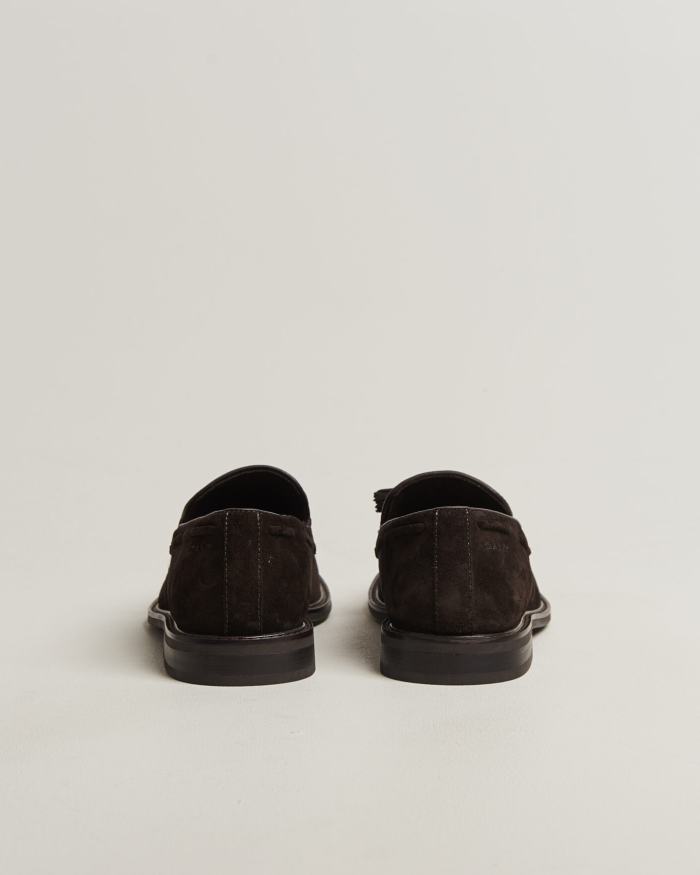 Herre | Loafers | GANT | Lozham Suede Tassle Loafer Dark Brown