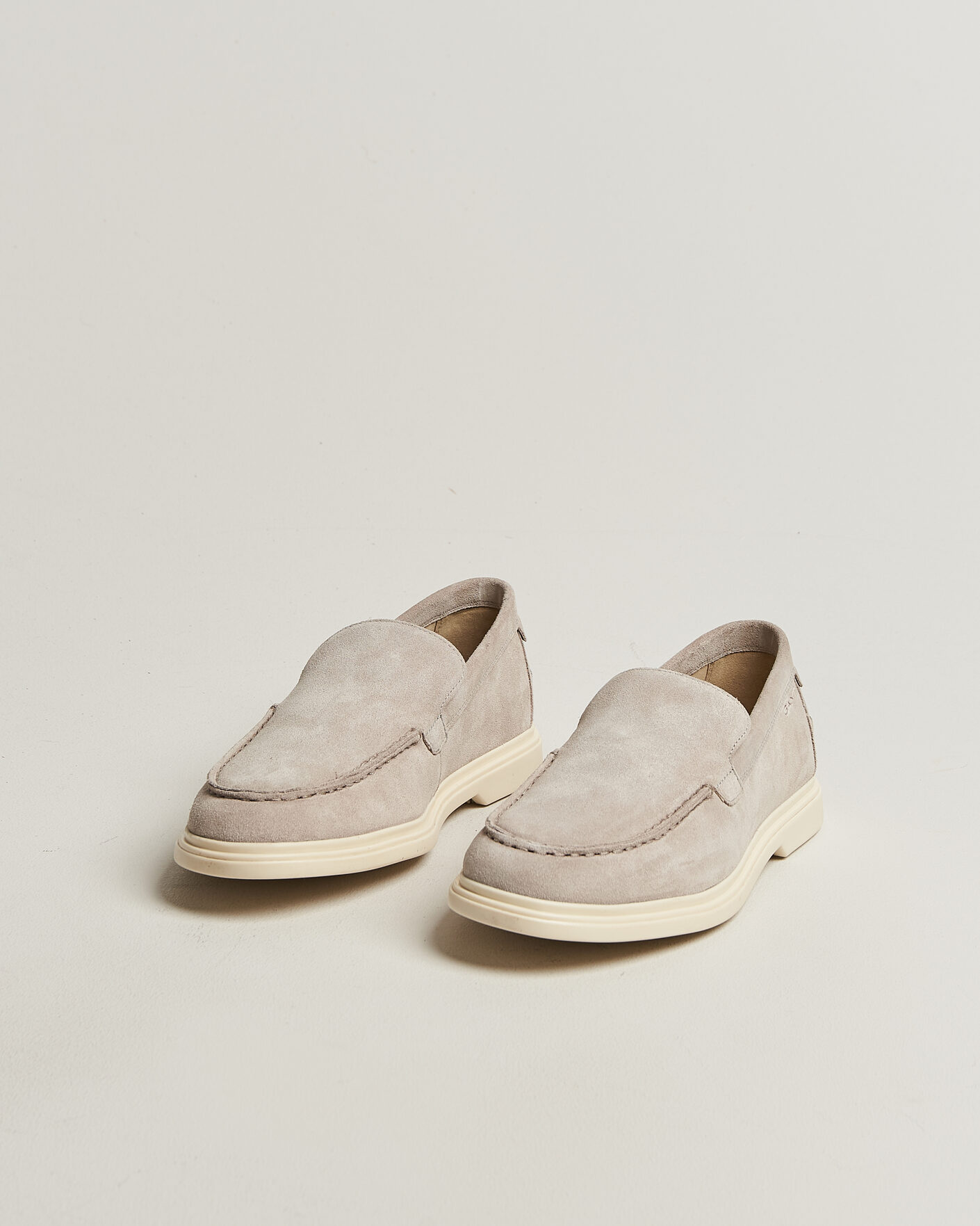 Herre | Loafers | GANT | Boery Suede Loafer Taupe