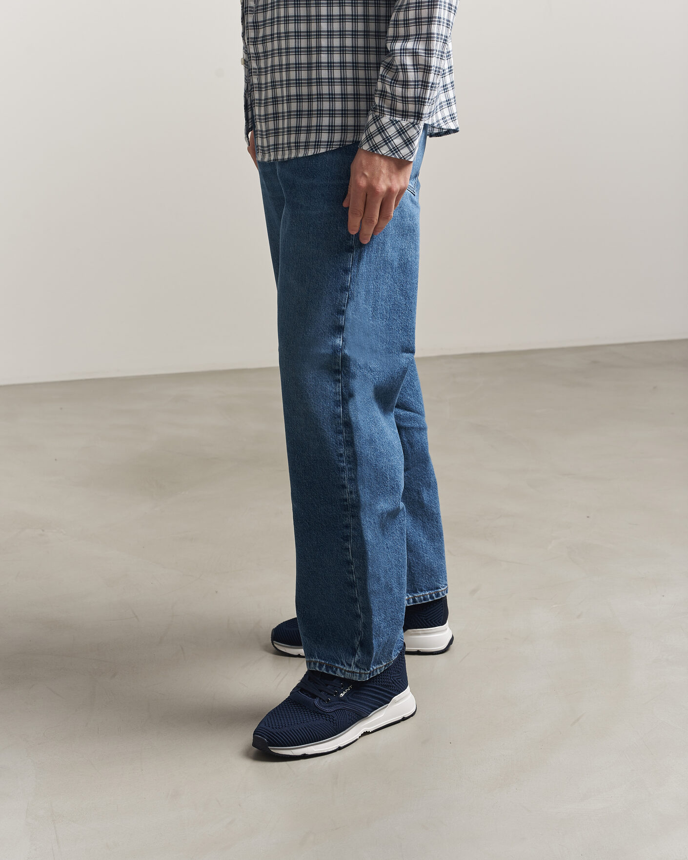 Herre | GANT Beeker Running Sneaker Marine | Gant | Beeker Running Sneaker Marine