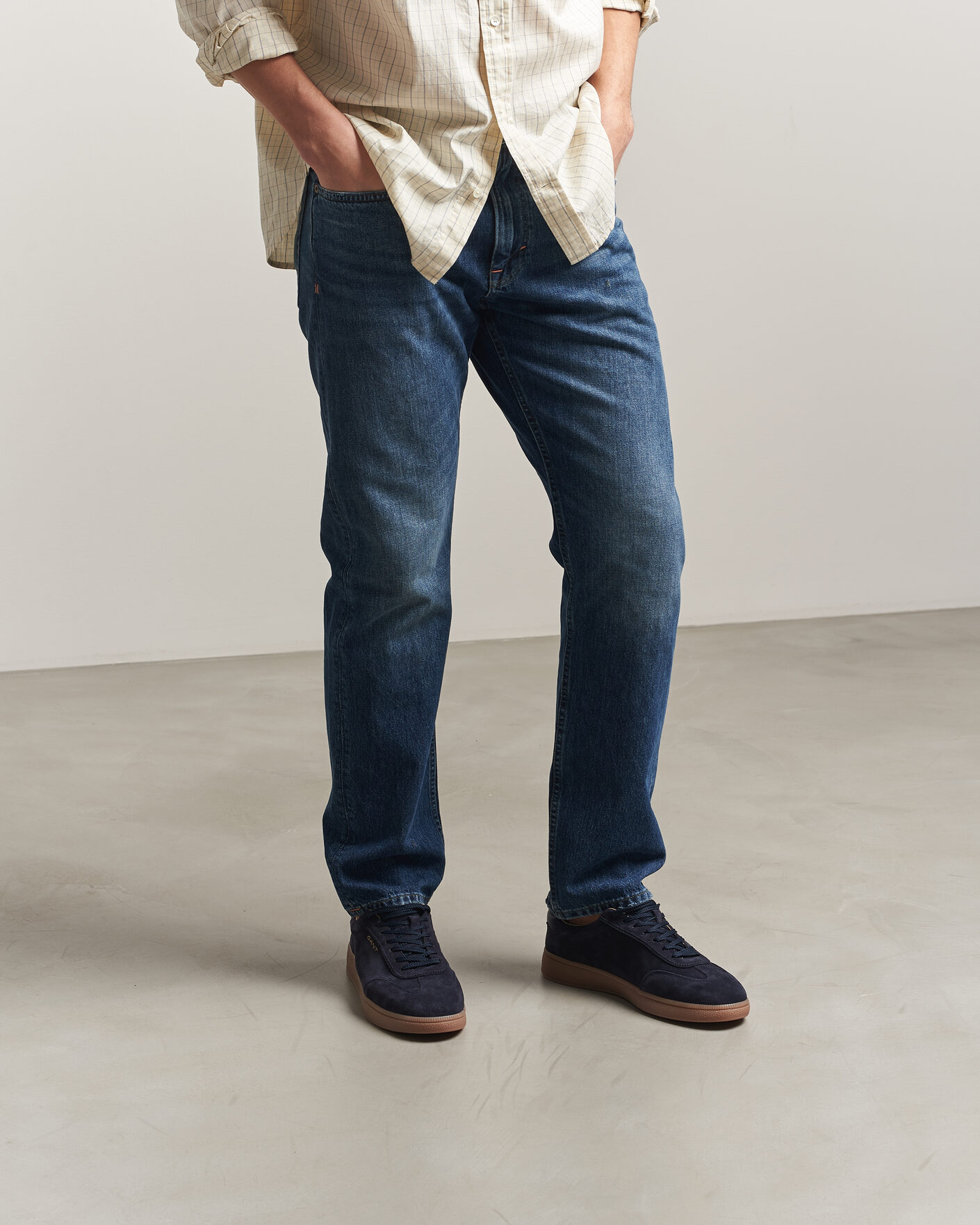 Herre | Sneakers | Gant | Cuzmo Suede Sneaker Marine