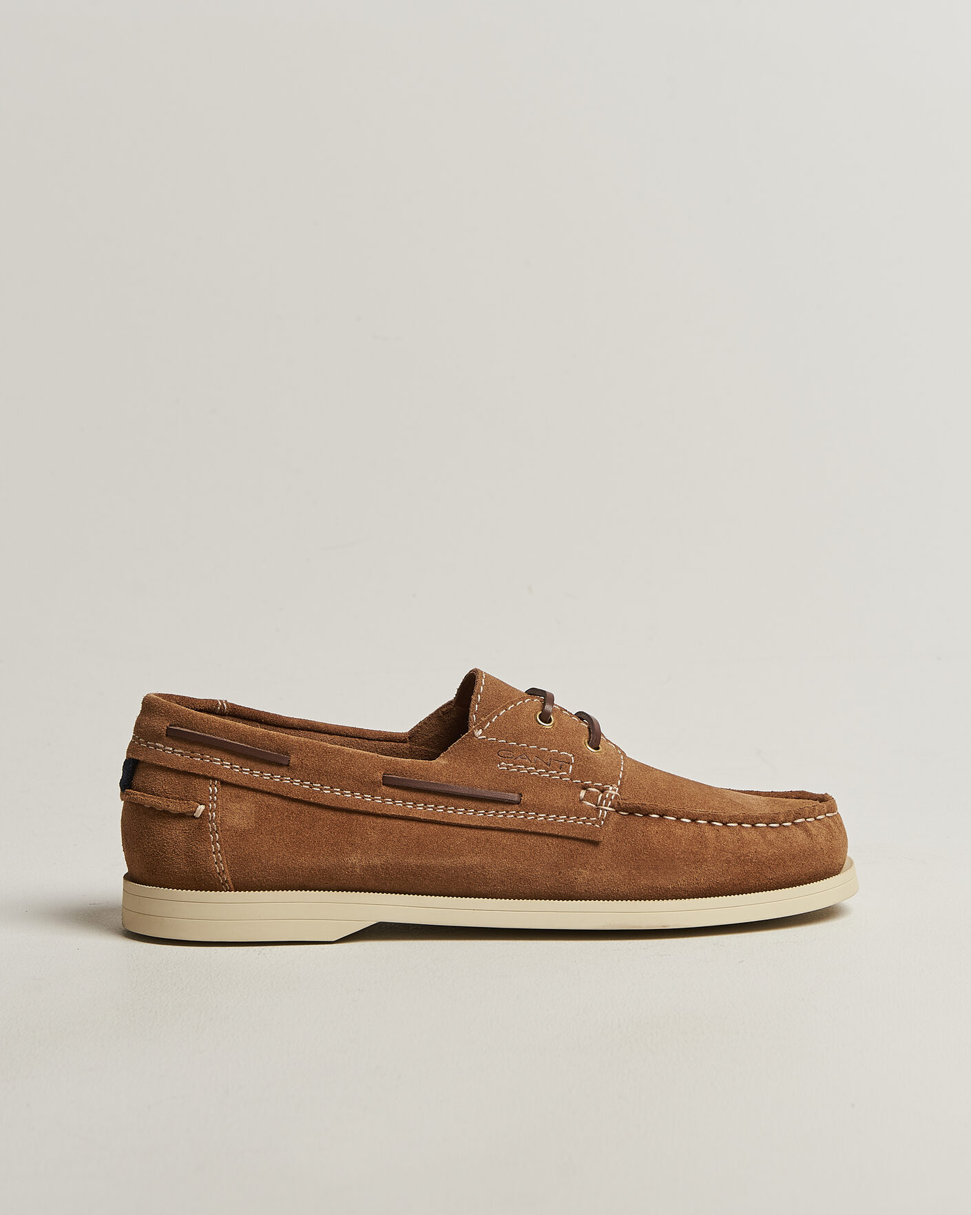 Herre | Seilersko | Gant | Yardport Suede Boat Shoe Warm Sand