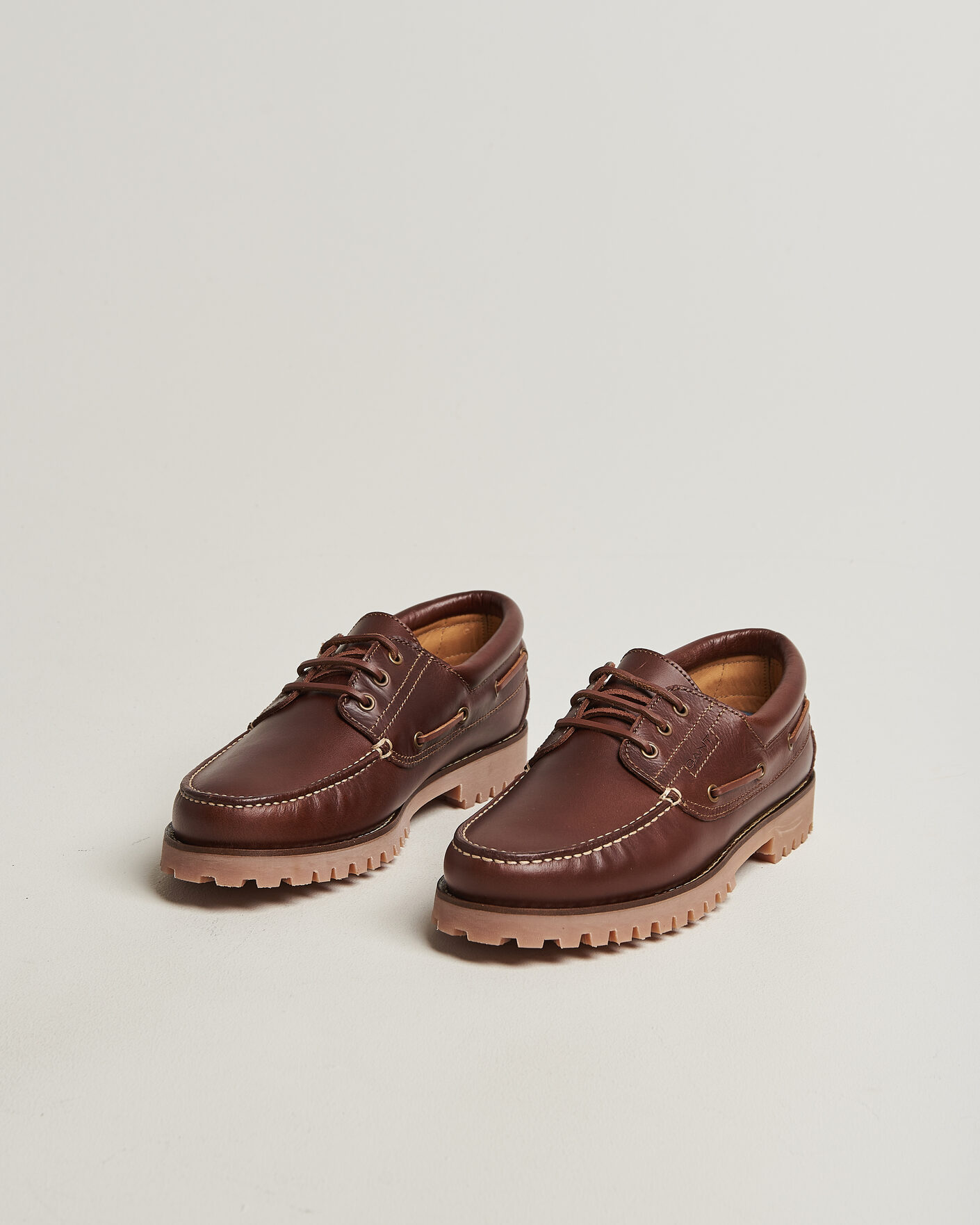 Herre | Seilersko | Gant | Tratton Leather Boat Shoe Brown