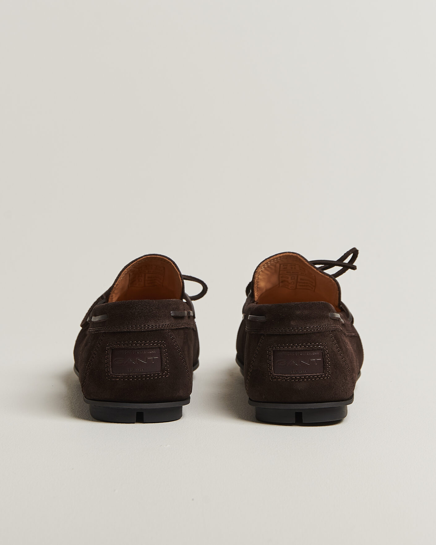 Herre | Bilsko | Gant | Wilmon Laced Suede Car Shoe Dark Brown