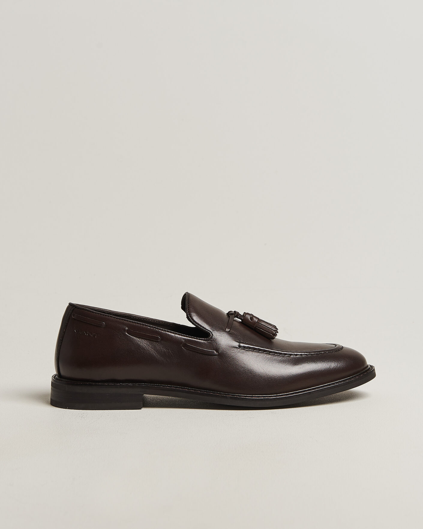 Herre | Loafers | GANT | Lozham Leather Tassle Loafer Dark Brown