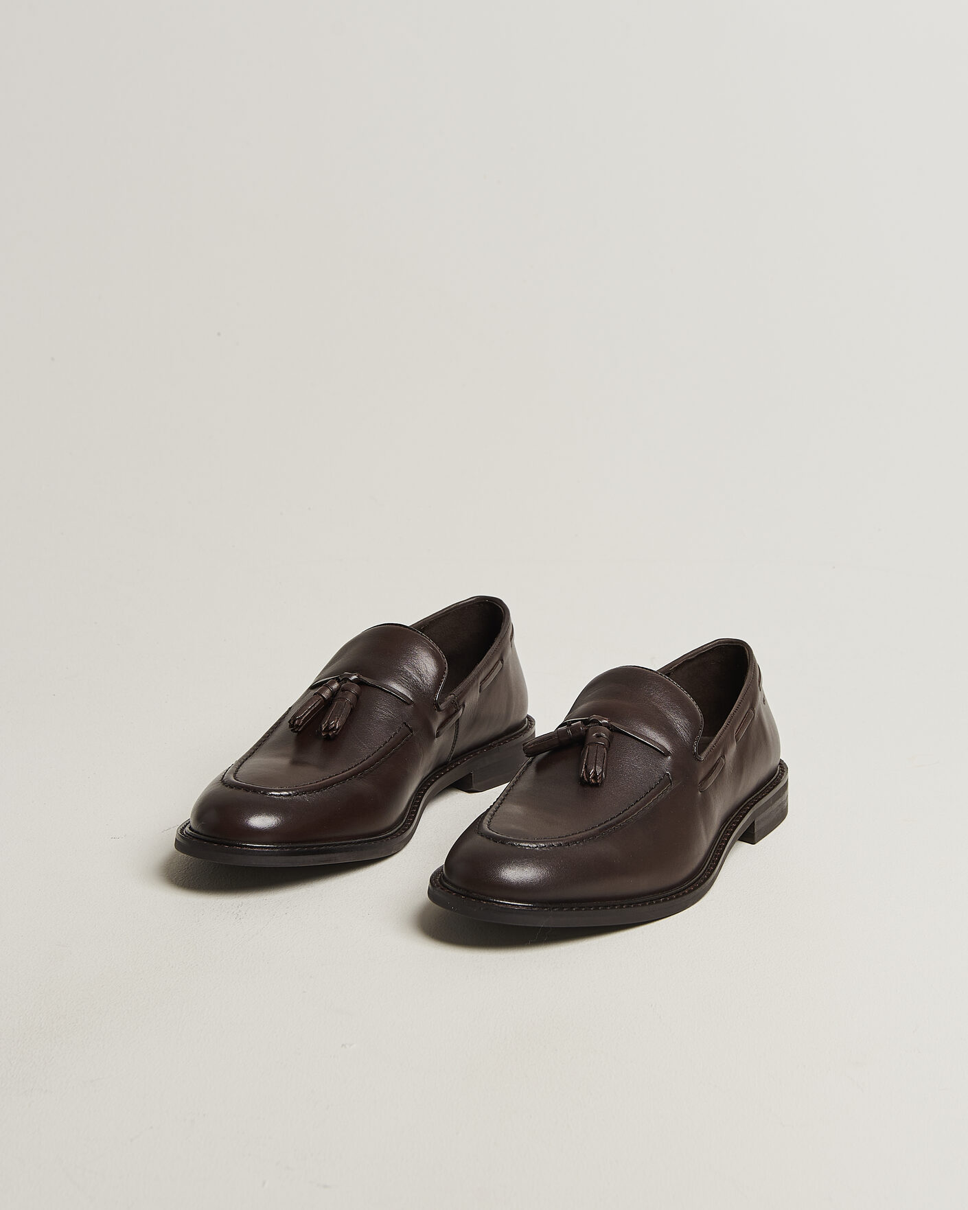 Herre | Loafers | GANT | Lozham Leather Tassle Loafer Dark Brown