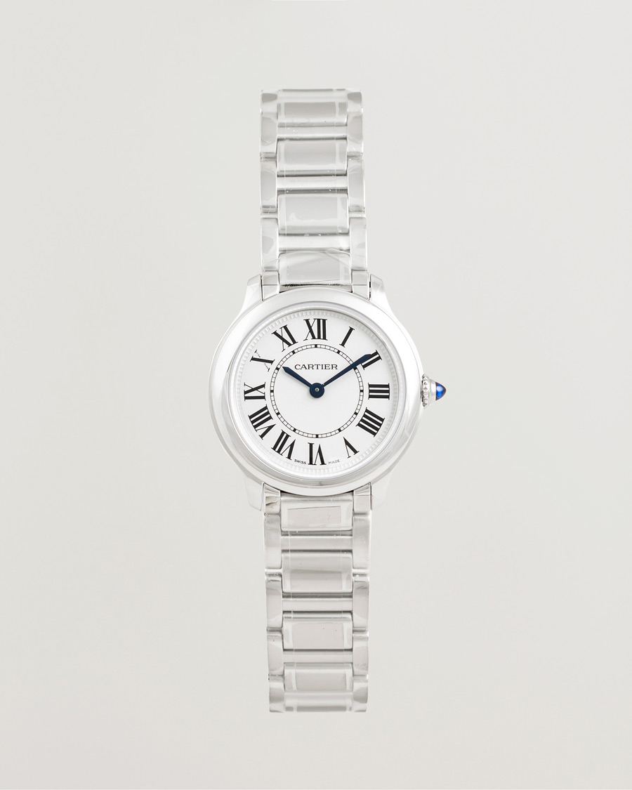 Herre | Pre-Owned & Vintage Watches | Cartier Pre-Owned | Ronde Must Steel