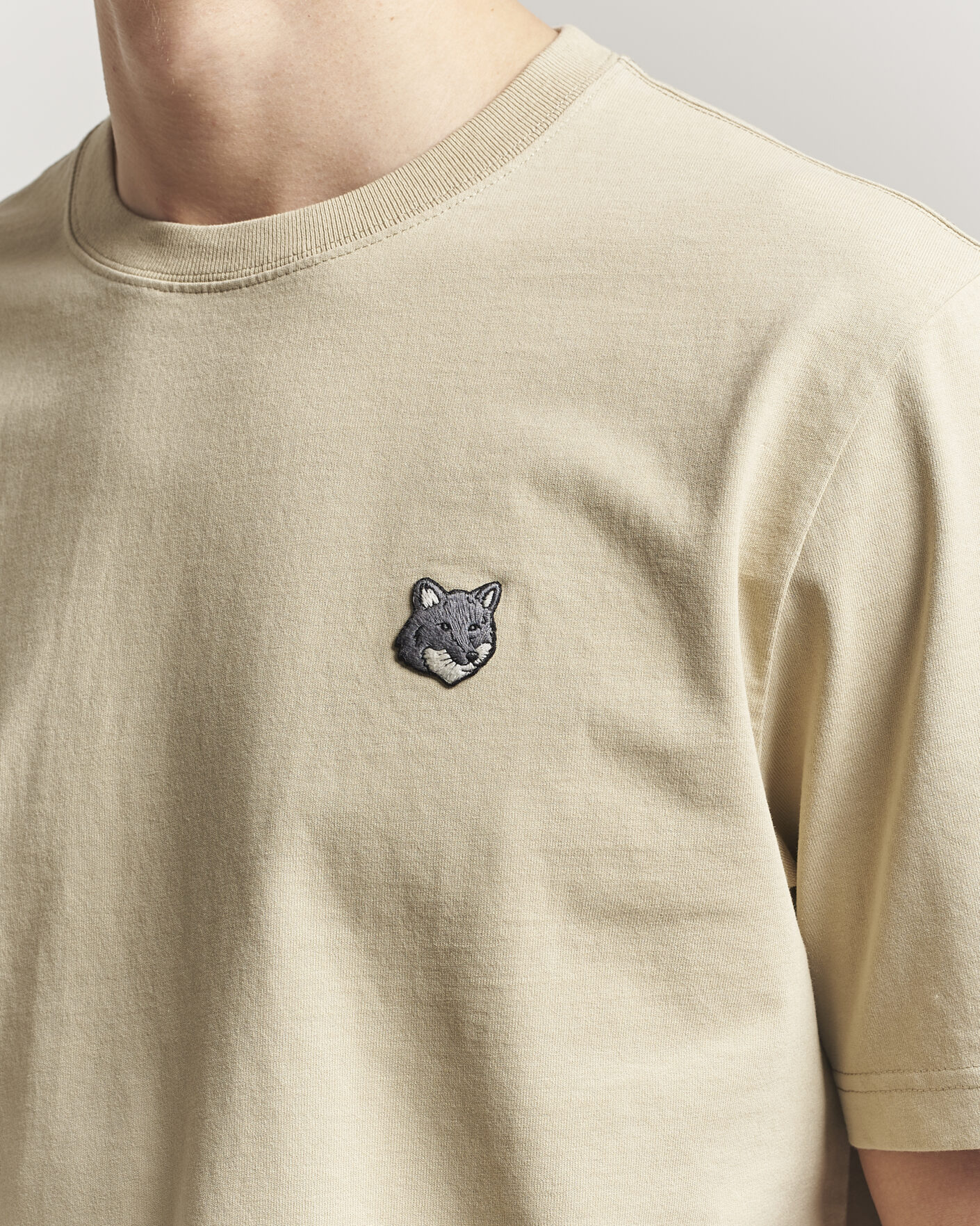 Herre | T-Shirts | Maison Kitsuné | Bold Fox Head T-Shirt Tea Leaf