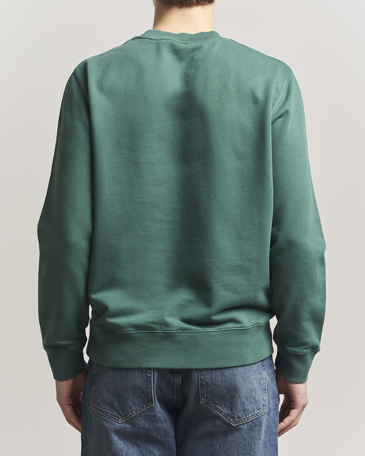 Herre | Gensere | Maison Kitsuné | Fox Head Sweatshirt Bottle Green