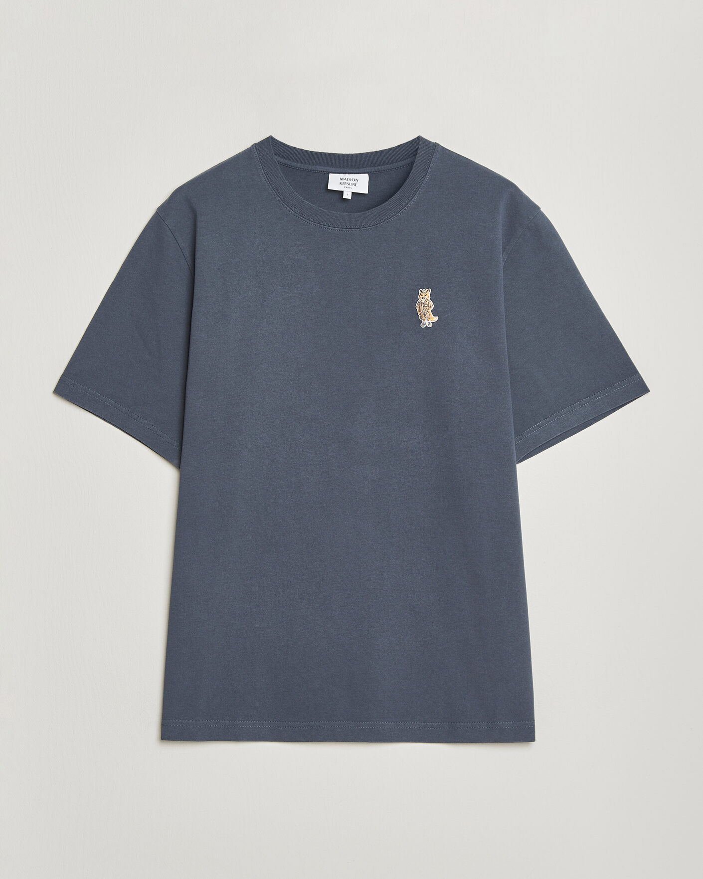 Herre | T-Shirts | Maison Kitsuné | Dressed Fox T-Shirt Shadow Blue