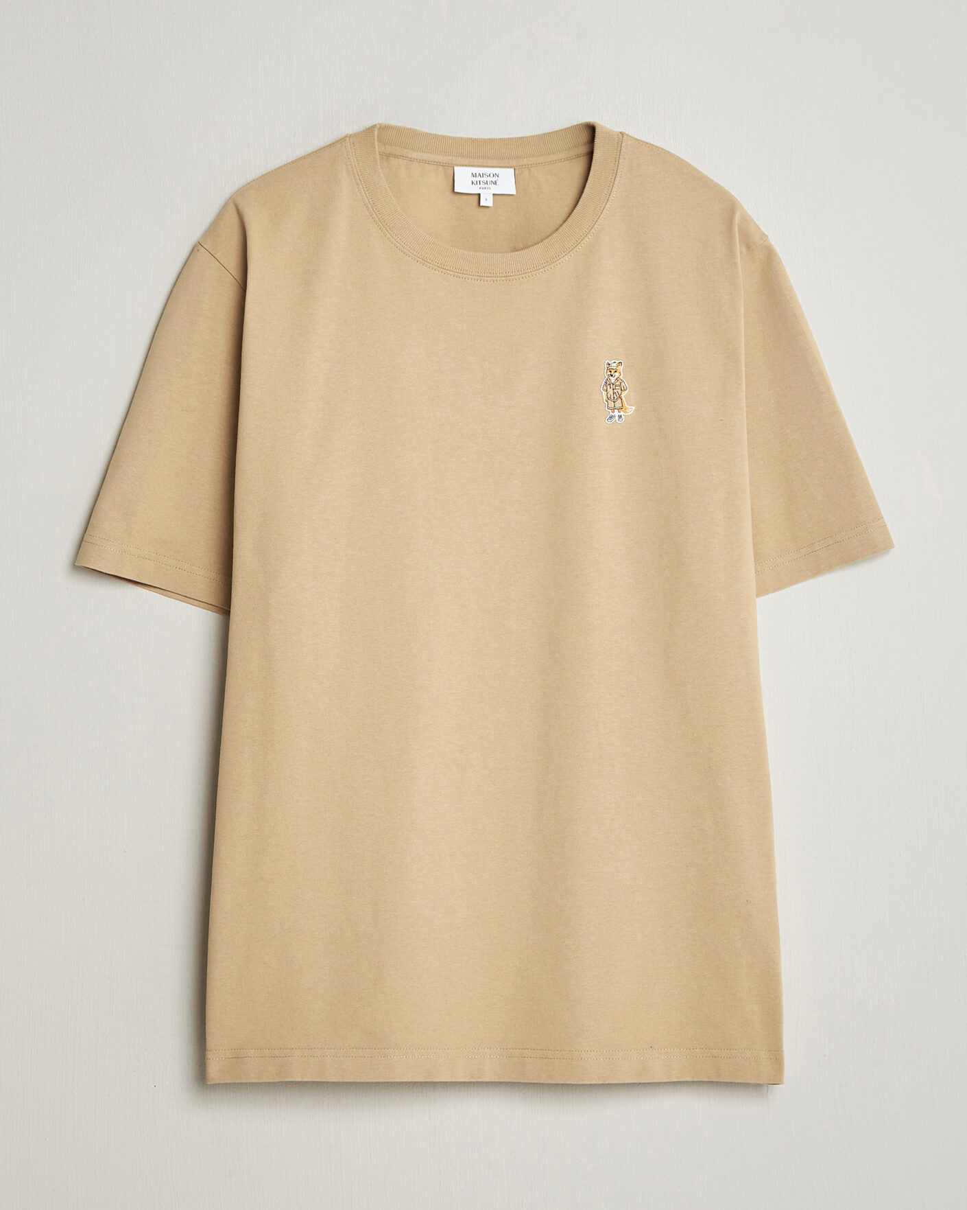 Herre | T-Shirts | Maison Kitsuné | Dressed Fox T-Shirt Roasted Almond
