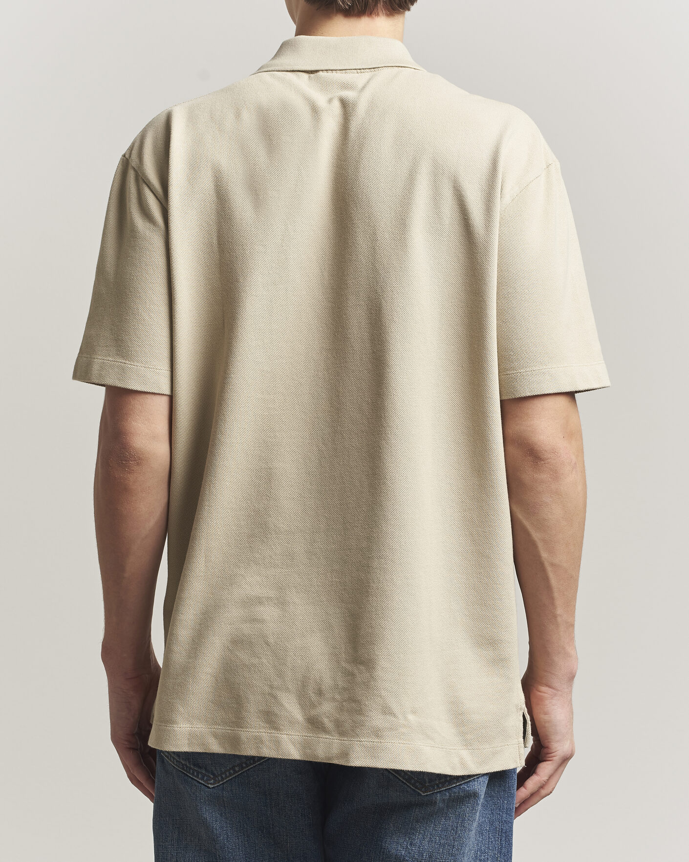 Herre | Pikéer | Maison Kitsuné | Bold Fox Head Polo Tea Leaf