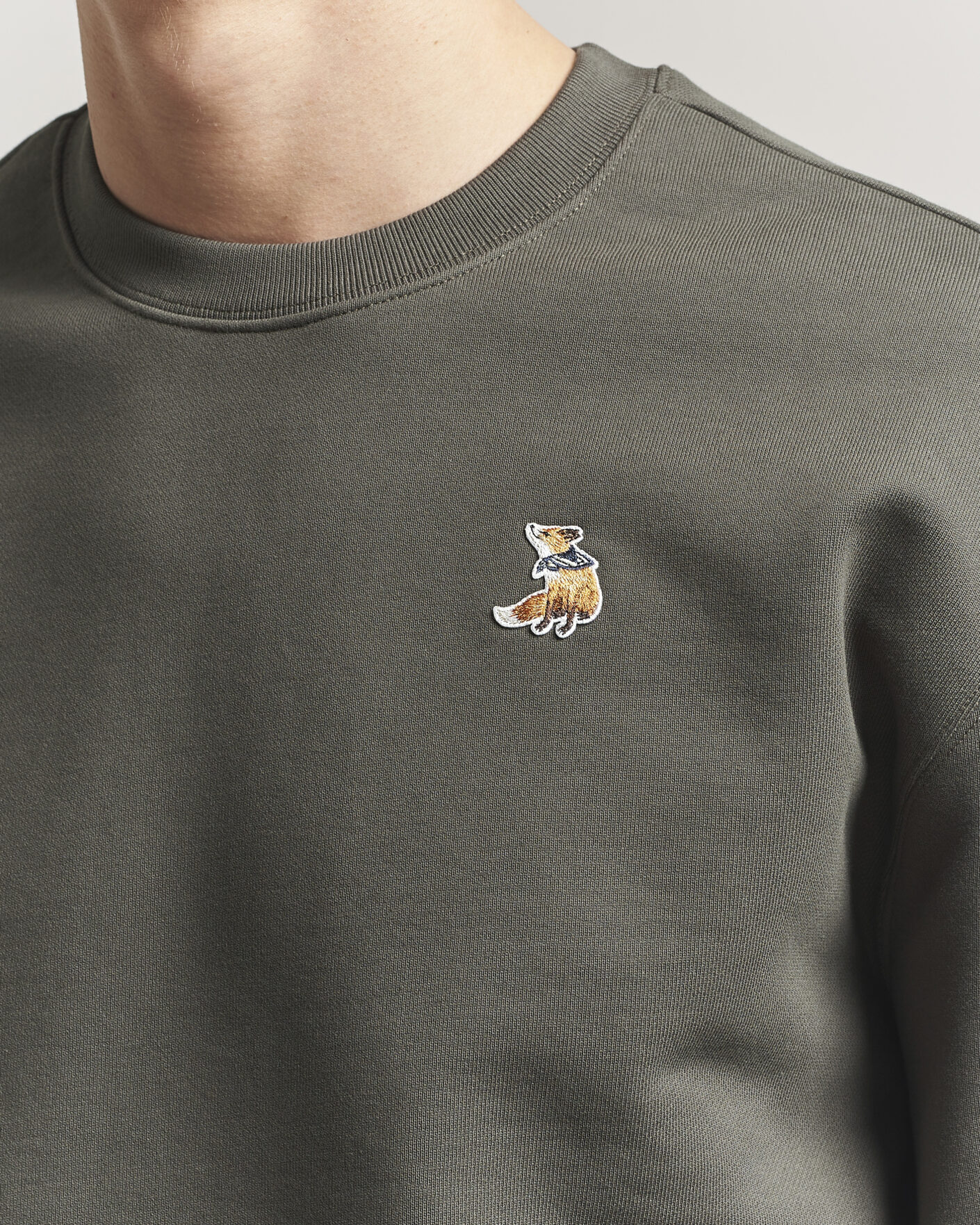 Herre | Gensere | Maison Kitsuné | Dreaming Fox Sweatshirt Beluga