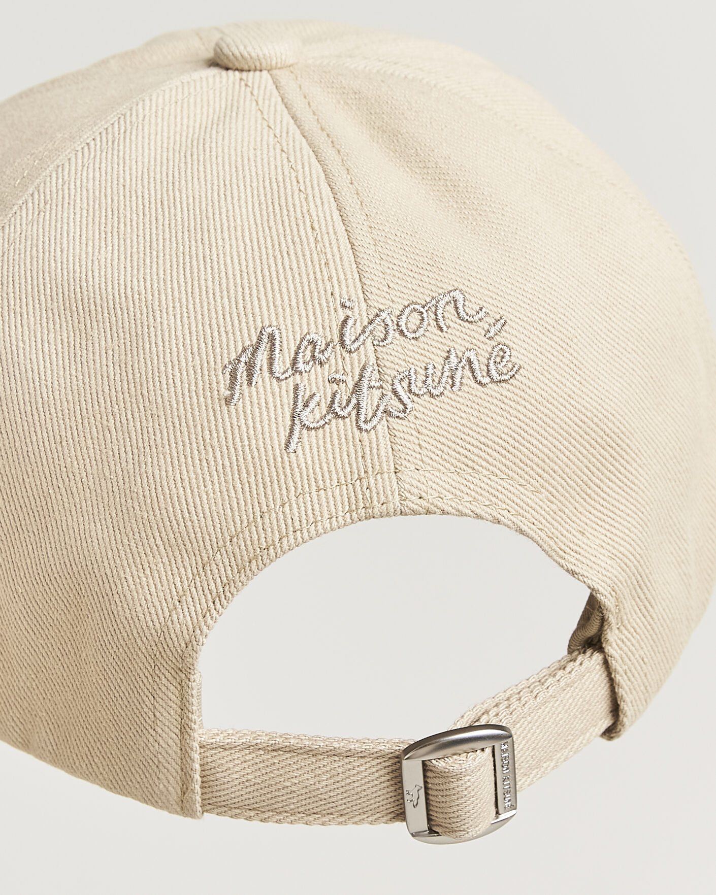 Herre | Hatter og capser | Maison Kitsuné | Tonal Fox Head Cap Tea Leaf