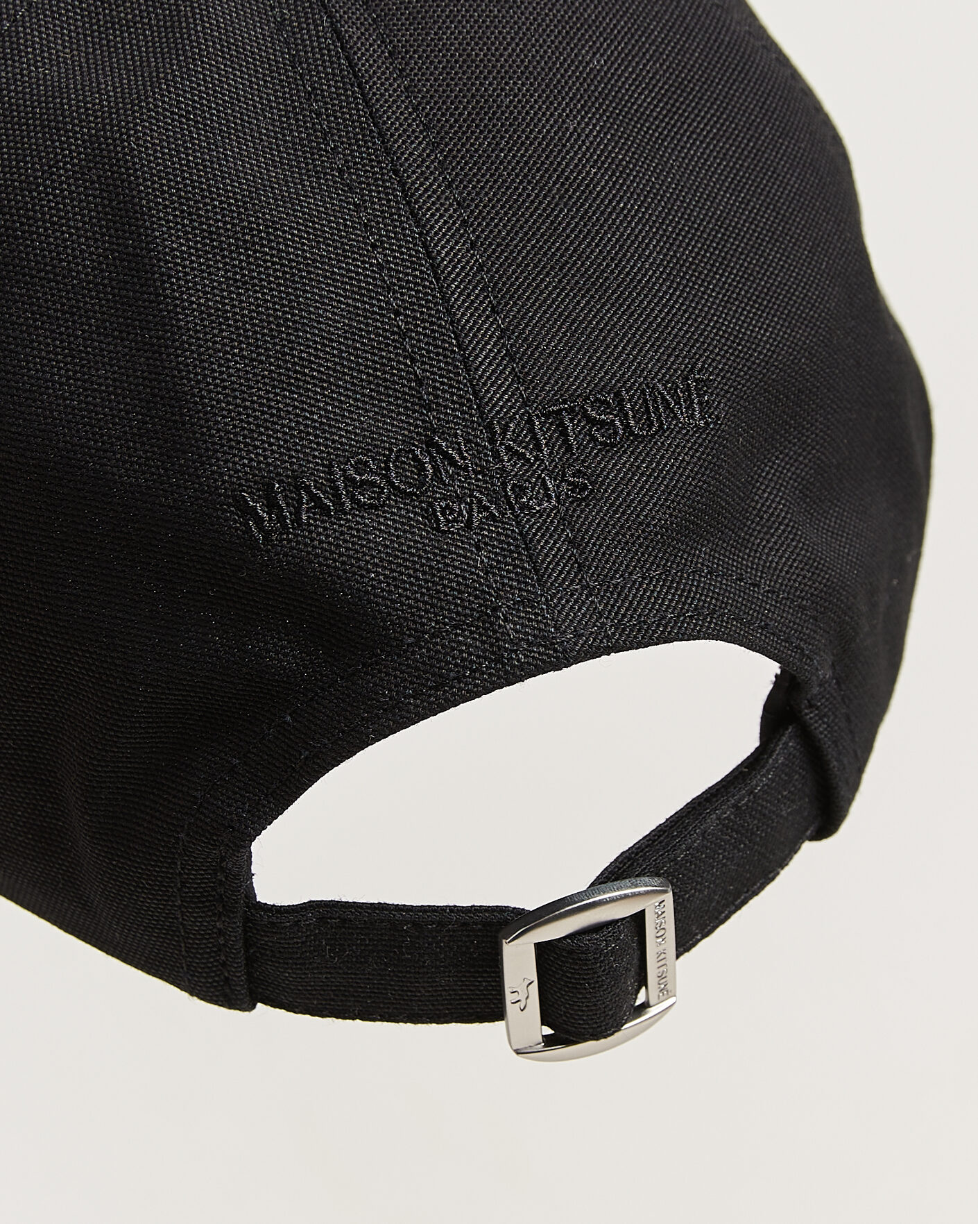 Herre | Hatter og capser | Maison Kitsuné | Dressed Fox Cap Black