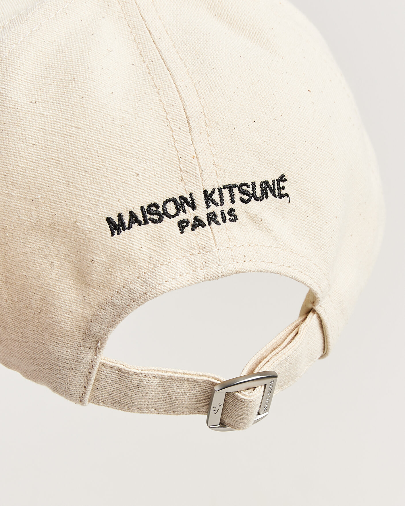 Herre | Hatter og capser | Maison Kitsuné | Dressed Fox Cap Noble Beige