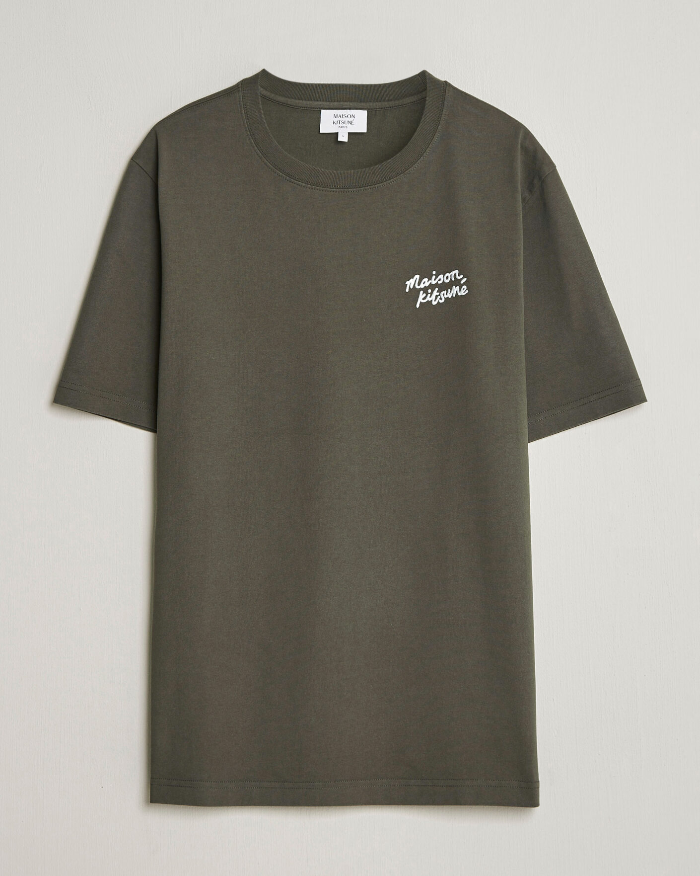 Herre | T-Shirts | Maison Kitsuné | Handwriting T-Shirt Beluga