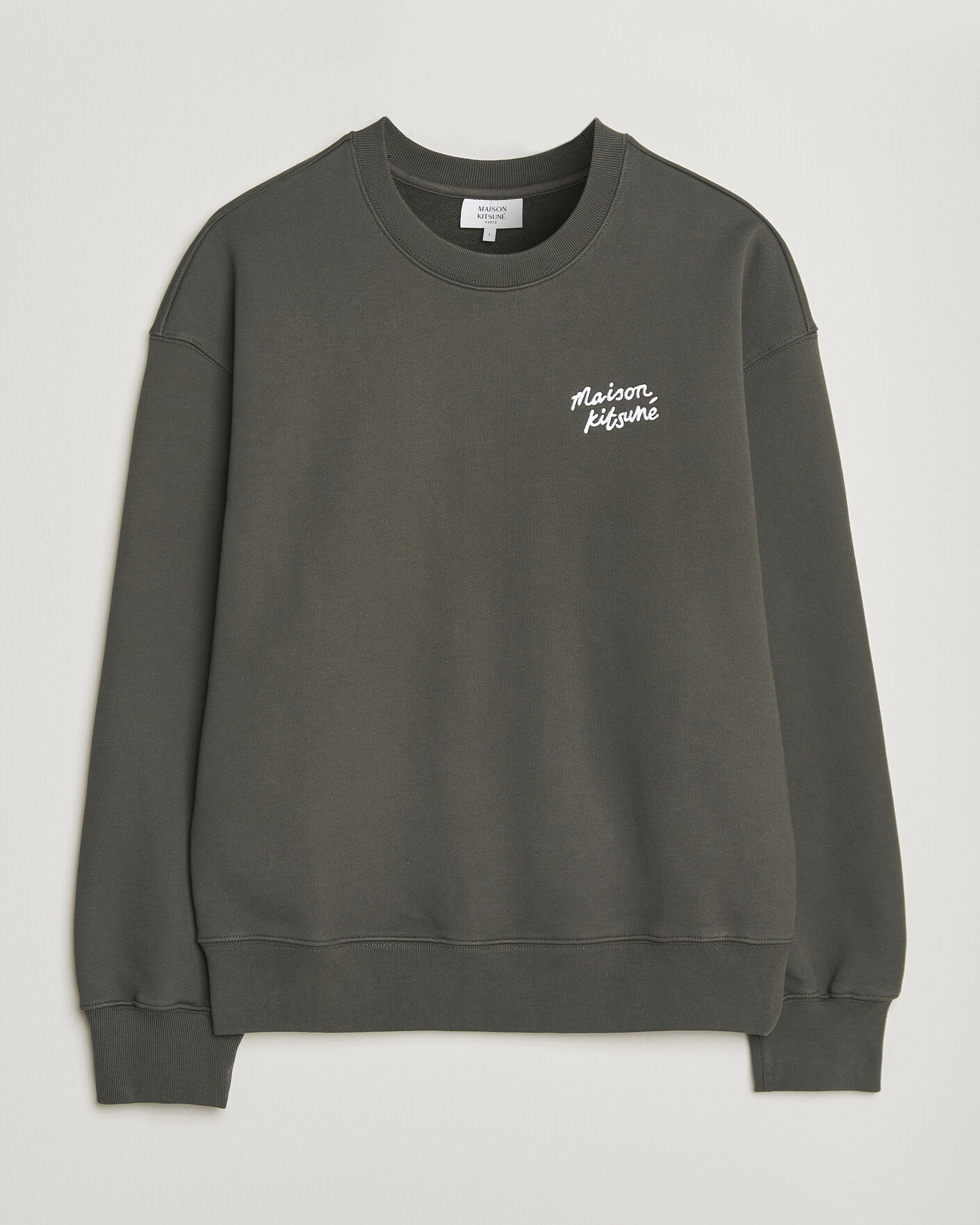 Herre | Gensere | Maison Kitsuné | Handwriting Sweatshirt Beluga