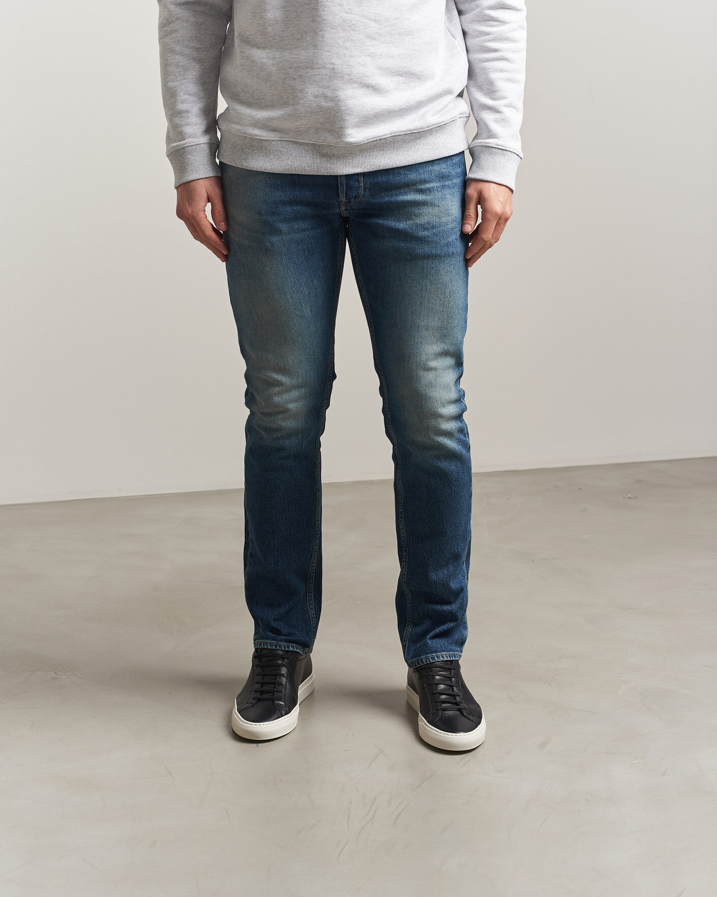 Herre | Sneakers | Common Projects | Original Achilles Grained Leather Sneaker Black