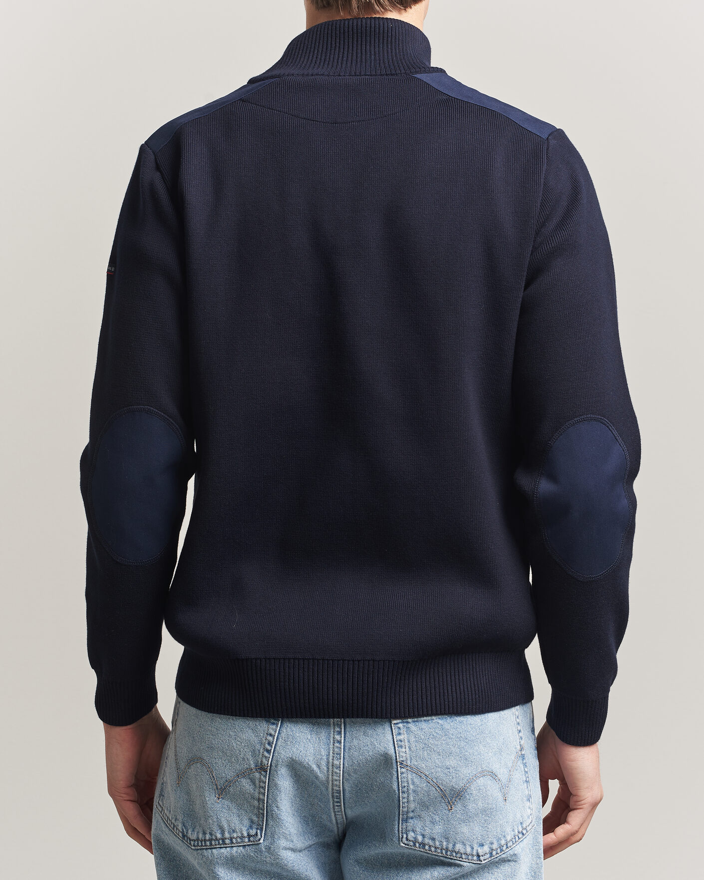 Herre | Gensere | Armor-lux | Workwear Half Zip Marine Deep