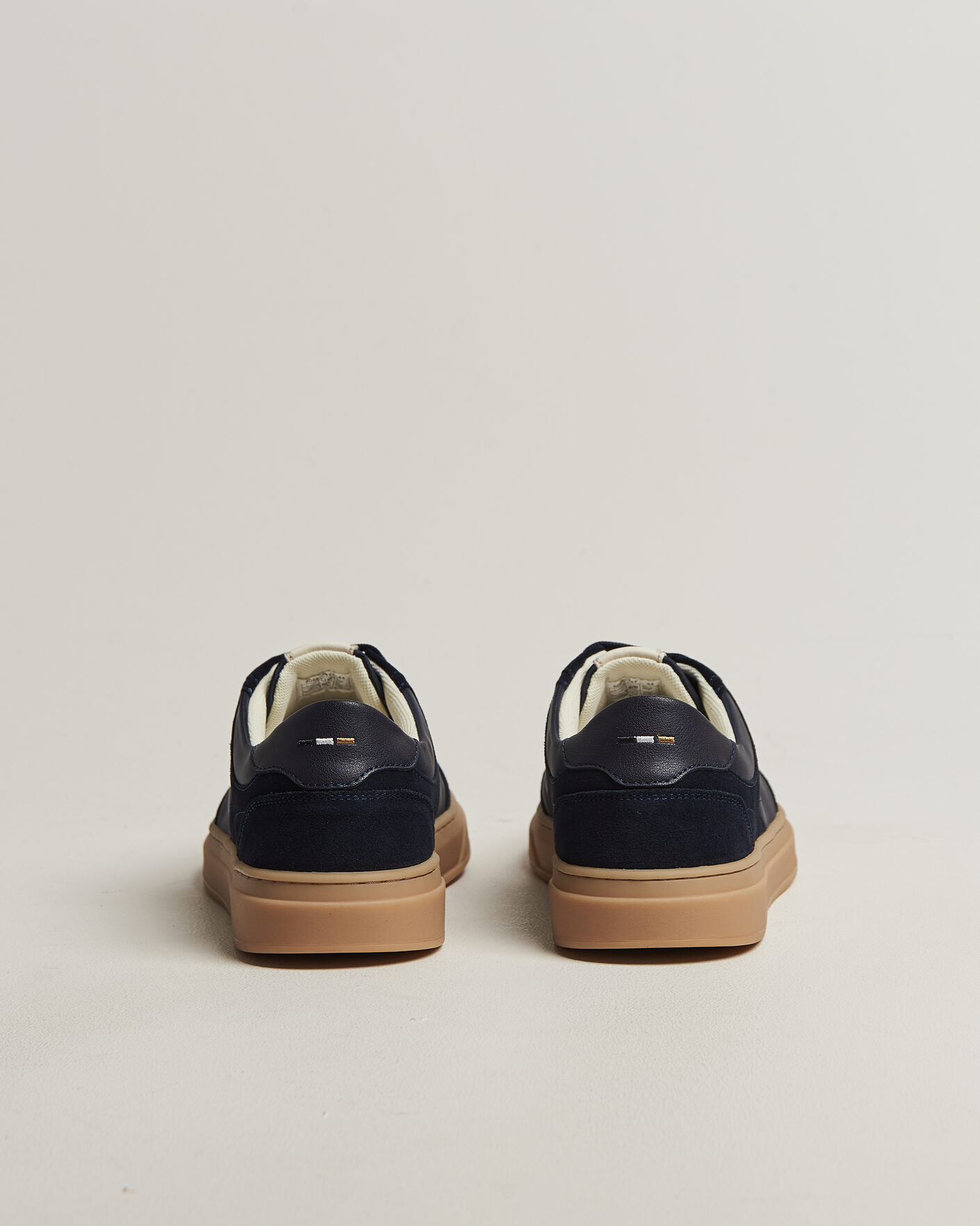 Herre | Sneakers | BOSS BLACK | Kieran Suede/Nylon Sneaker Dark Blue