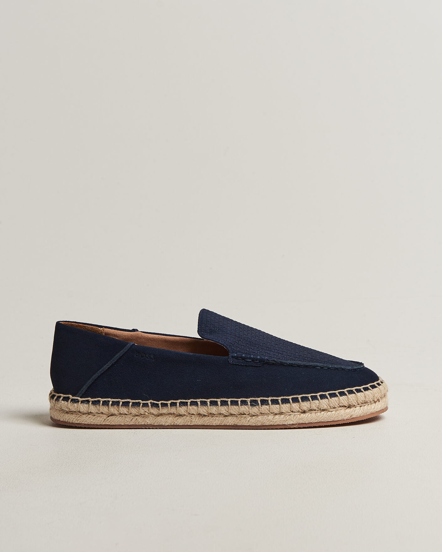 Herre | Espadrillos | BOSS BLACK | Madeira Suede Espadrilles Dark Blue