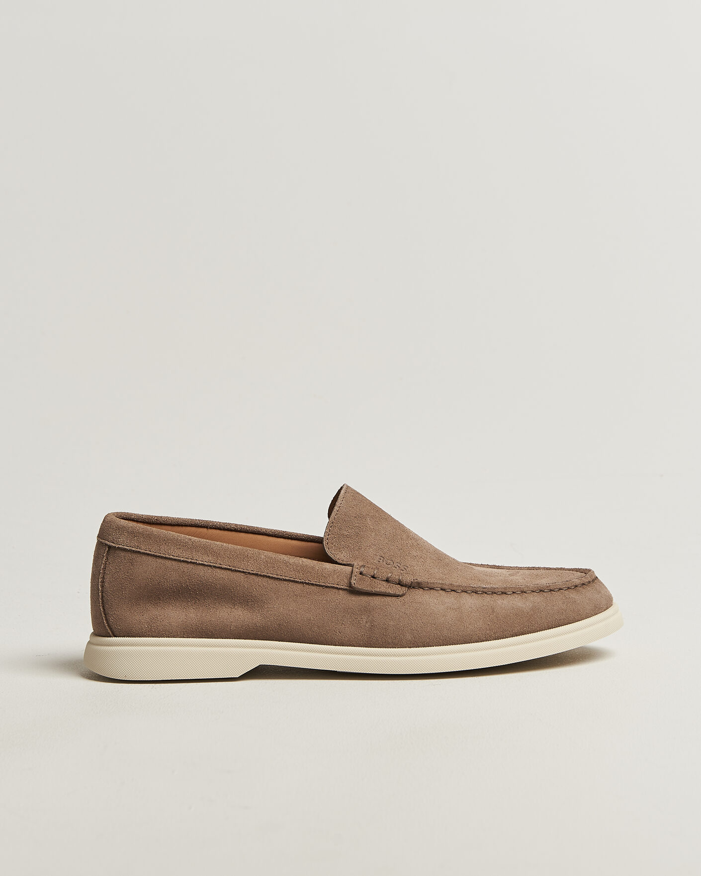 Herre | Loafers | BOSS BLACK | Sienne Suede Loafer Medium Beige