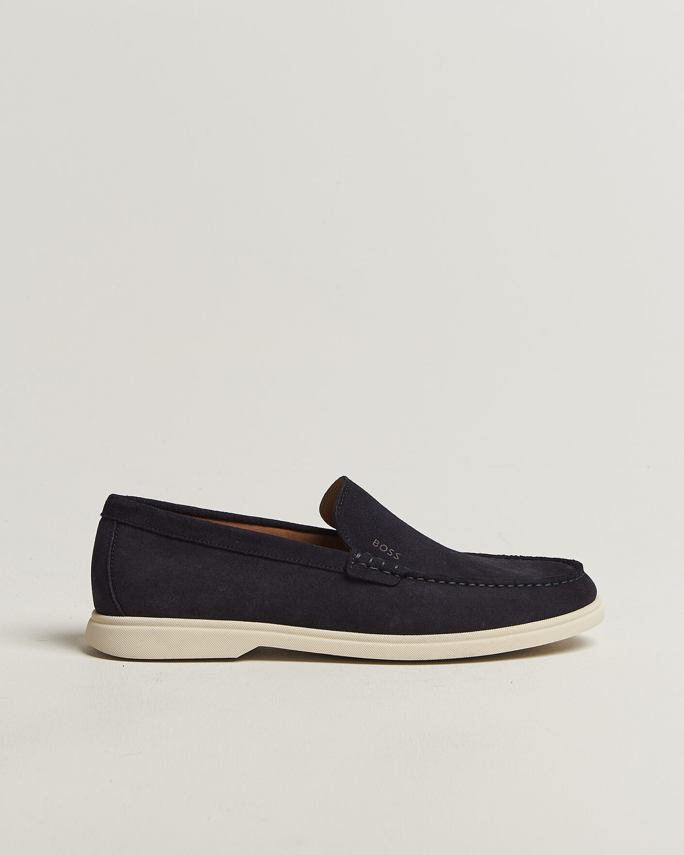 Herre | Loafers | BOSS BLACK | Sienne Suede Loafer Dark Blue