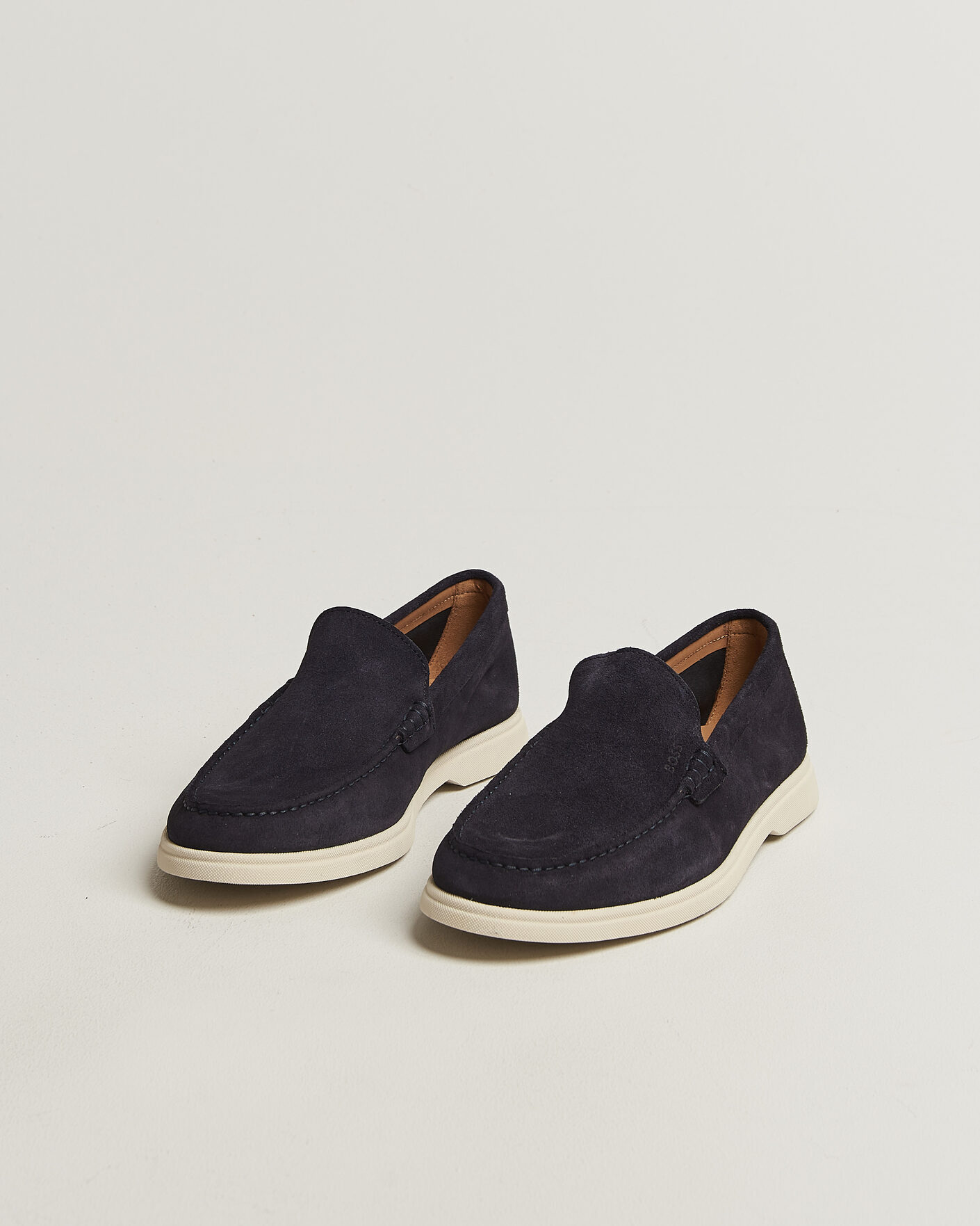 Herre | Loafers | BOSS BLACK | Sienne Suede Loafer Dark Blue