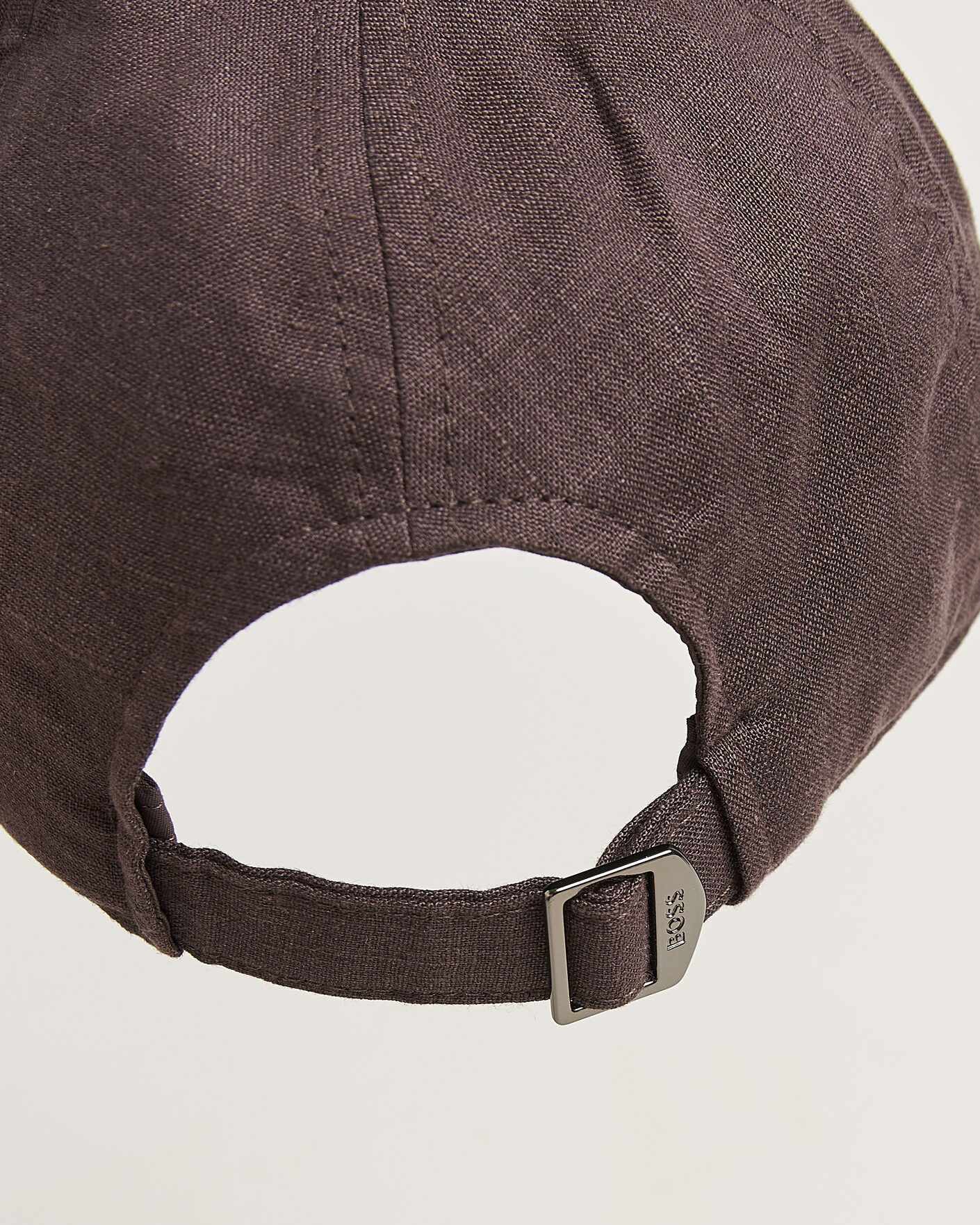 Herre | Hatter og capser | BOSS BLACK | Zed Linen Cap Dark Brown